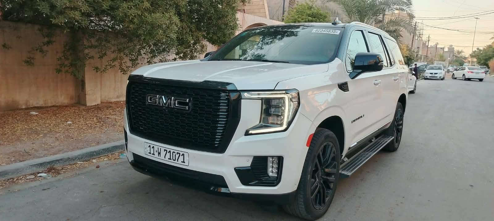 السلام عليكم للبيع جي ام سي دنلي موديل ٢٠٢٤داخله كتاب شهداء وارد أمريكي بيه بارد وصبغ دعاميه اماميه سياره بدون صبغ دنلي فول مواصفات أعلى توكلر فئه السعر المطلوب ٤٢٠٠٠الف دولار وبيه مجال مكان السيارة بغداد حي الخضراء هاتف ***********ابو محمد

نص مكتوب في الصور:
- 82345835X