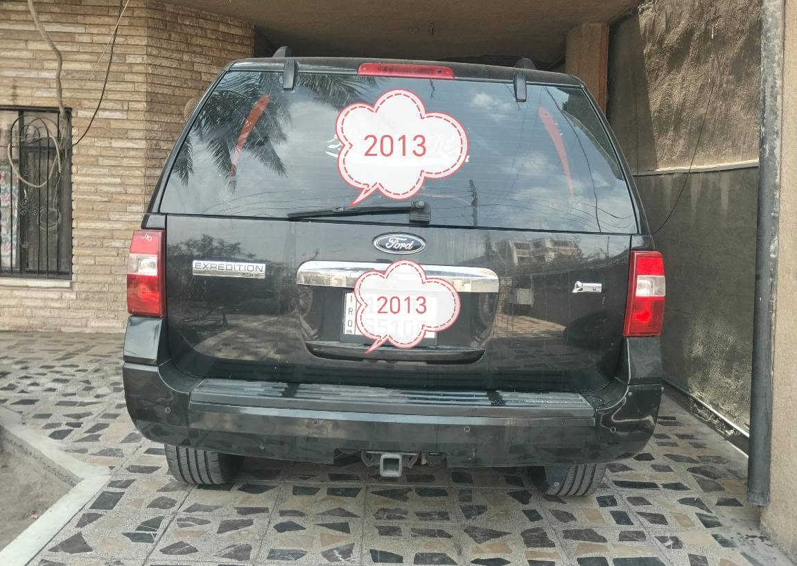 السلام عليكم
الوحش الأمريكي Ford Expedition 
ارخص فورد اكسبدشن ليمتدد يعني فول للأخير  بترة المرغوب موديل ٢٠١٣ فول مواصفات للأخير وارد كندي...
محرك ٨ سيلندر فئة ٥٤٠٠ سي سي.. 
بيها صبغ جاملغ امامي أيسر والباب الأمامي الايسر حادثها الي بكندا..
بيها بارد كلش خفيف ب البنيد وايضا بارد خفيف بالباب الخلفي الأيمن...
المواصفات فوووووول لمتدد للأخير شنو الي بالك موجود يعني فول واحد على واحد...
اذا اريد اذكرها يرادلي جريده كامله... 
رقم بغداد مشروع دولي تحويل ثاني يوم...
عليها غرامات تنزل من سعرها...
نواقصها
الدوسات الكهربائيه ماموجوده
ترتيب بسيط للداخل مالتها
كير محرك تبريد كله على حالة الشركة..
فقط الكنترول مال التبريد يشكل..

صور الحادث مرفقه مع الصور
رقم الشاصي 1FMJU2A52DEF02074

السعر ١١٠ ورقات وبيها مجال بسيط بعد الفحص والاقتناع...
طبعا فلوس الغرامات تنزل من سعرها بعد الاتفاق...
السيارة متواجدة في بغداد جانب الكرخ منطقه العامريه...
الاتصال على الرقم *********** متواجد على الخاص أيضا... بغداد, العراق
