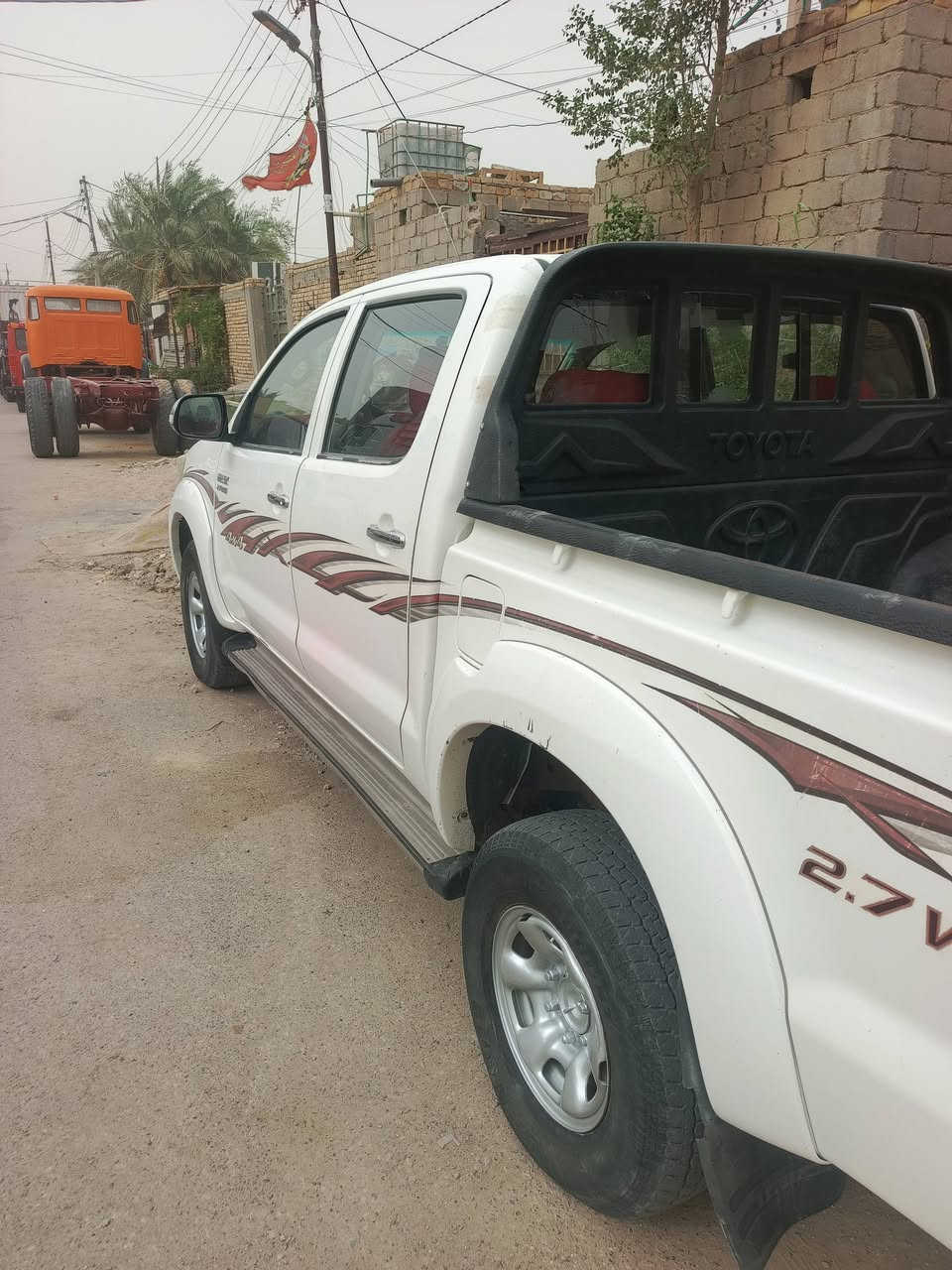 سلام عليكم فور ويل 2014 جاهزه بدون نقص عده التايرات مكانه ناصرية ***********

