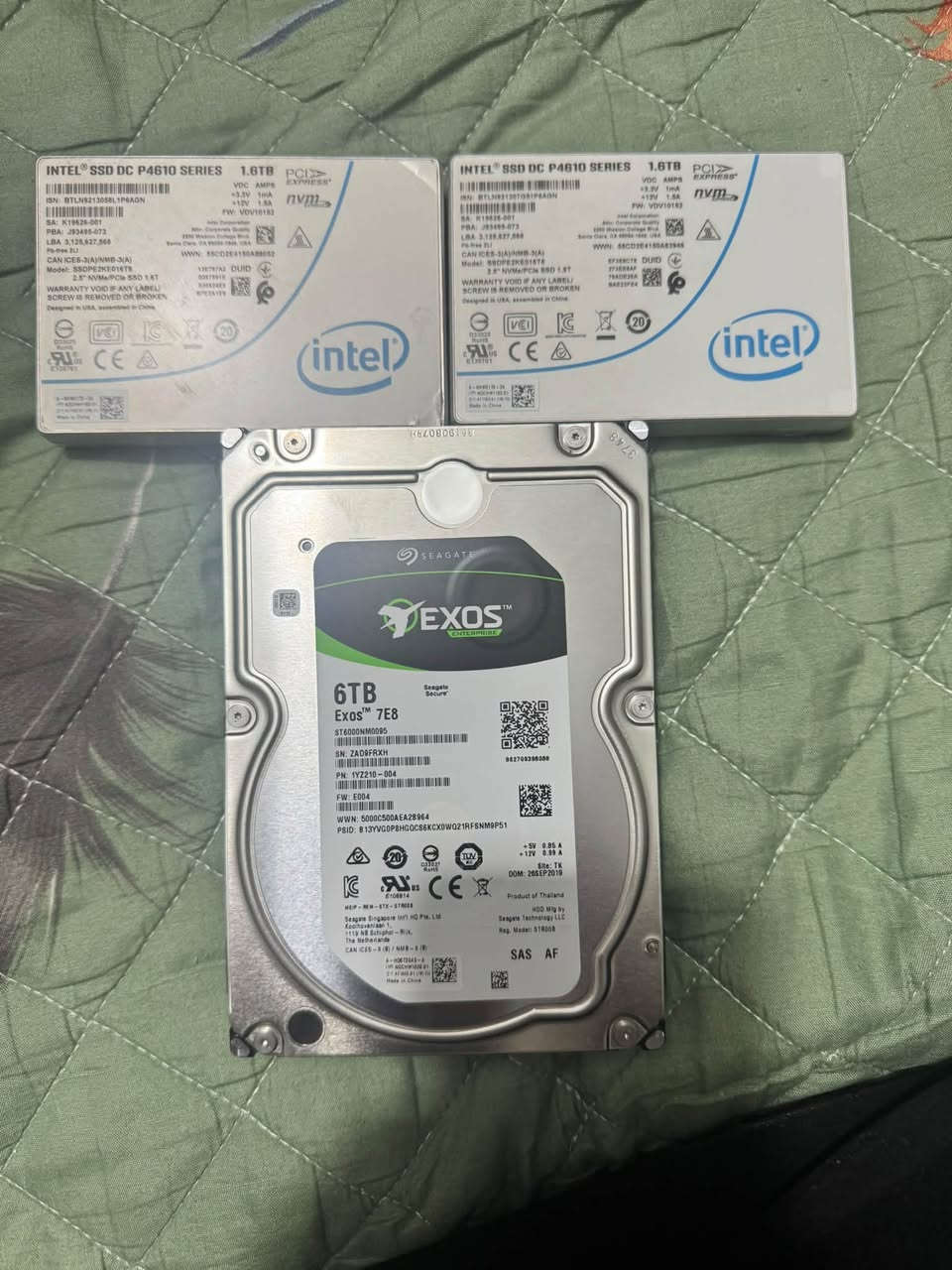 SSD 1.6TB • HDD 6TB • سيرفرات SATA