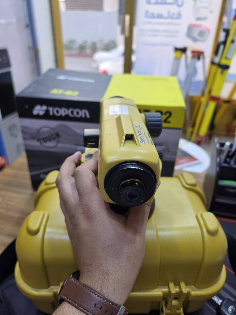 📢 للبيع | Level TOPCON AT-B2

متوفر ليفيل TOPCON AT-B2 بحالة نظيفة جداً ✨
✅ معاير وجاهز للعمل
✅ كامل مع جميع ملحقاته
✅ الملحقات جديدة
✅ فحص وتجربة متاحة

💰 السعر: 360,000 دينار عراقي

📍 Geo Tech للمساحة – البصرة
📞 للتواصل: ***********

