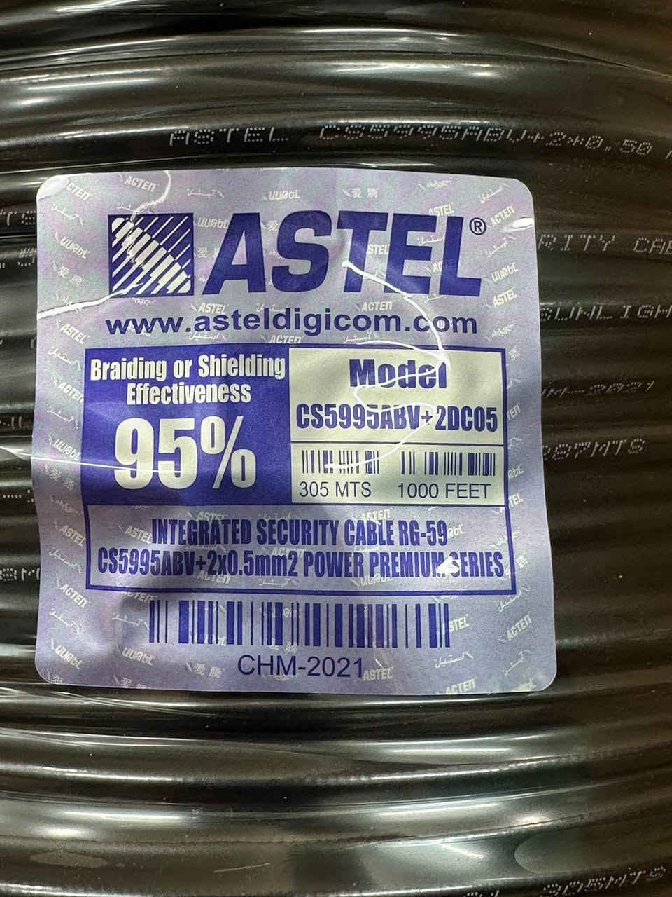 كيبل كاميرات • ASTEL أصلي • ٣٠٥م