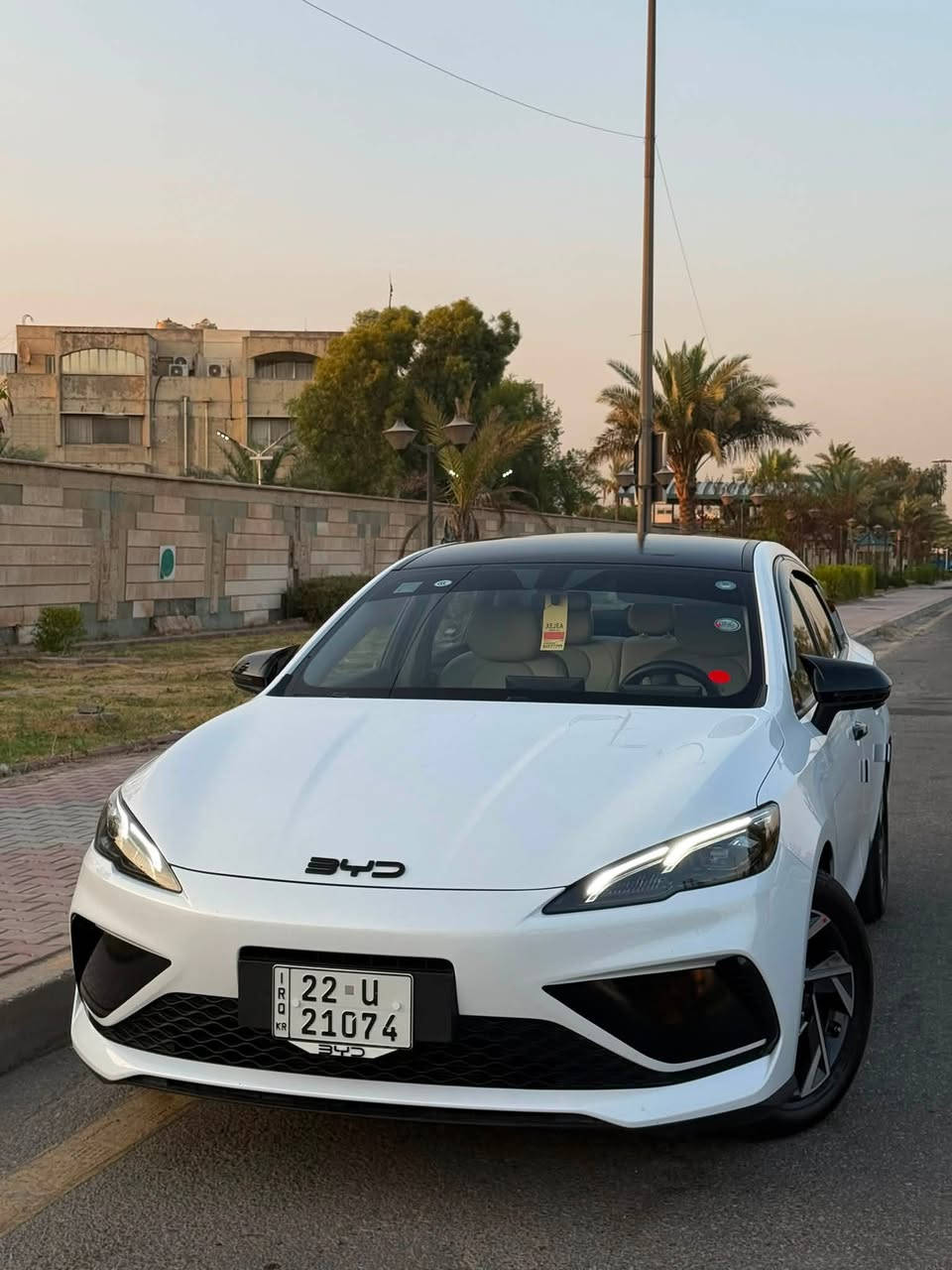 🚘 السلام عليكم 👋🏻
🔴 BYD Seal 5

✅ ماشية 17 ألف كم فقط
✅ مواصفات معروفة وغنية عن التعريف
✅ عليها إضافات وإكسسوارات مرتبة
✅ ويل كب قياس 17 
✅ تخم تايرات دلوب ياباني
✅ رقم أربيل (سعر اغلى من رقم بغداد ب 13 ورقة)

💵 السعر: 133 وبيها مجال بسيط.

📞 للاستفسار: ***********
📍 الموقع: بغداد
