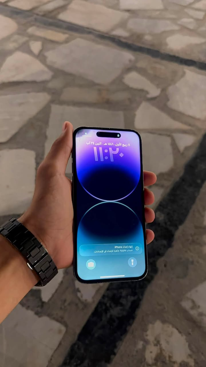 ايفون 14 برو ماكس شرق اوسط دبل خط
ذاكره 256 مبدل شاشه وبطاريه الشاشه بيها طبع بس ما مأثر على اللمس فيس ايدي شغال صوت اتصال كله شغال مكاني نجف سعره 450 وبي مجال واتساب:***********
اتصال:***********
