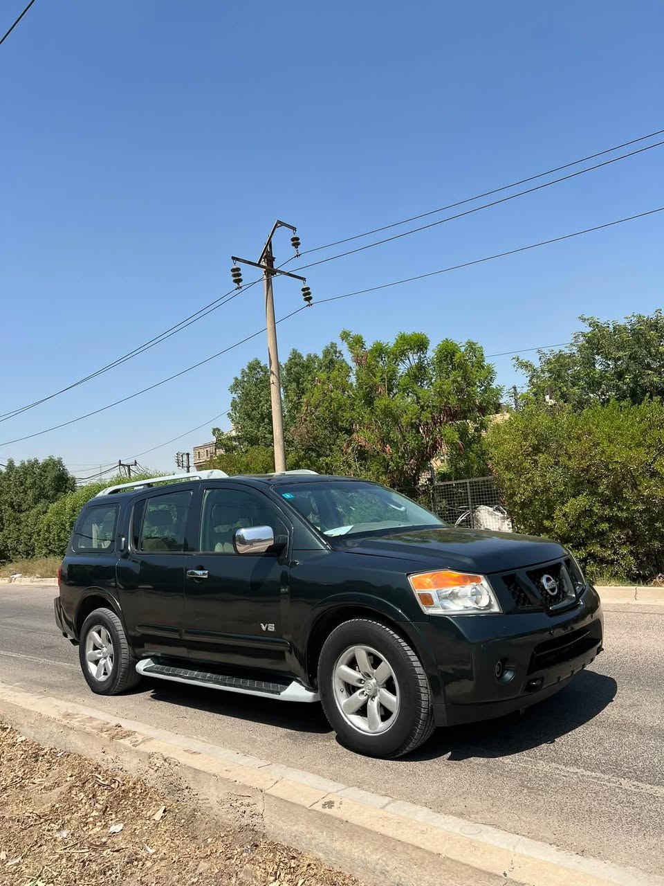 السلام عليكم
للبيع نيسان ارمادا 2009 السياره وارد خليجي لون مميز زيتوني مكينه v8 5.6 شادله مكينه جديدة عاديه مو طاحونه 
السياره خير من الله جاهزه كير مكينه صدر كهربائيات نقص تبريد فقط 
موصفات السياره داخل صحراوي فتحه شاشه تحكم ستيرن كشن كهرباء 
السياره مصبوغه عام اكفلك شواصي ولغود وعيب شرعي 

رقم بغداد بأسمي تحويل ثاني يوم رقم انكليزي وهزة جديدة

سعر السياره ب86 ورقة وبيهه مجال
للاستفسار اتصل على الرقم 

مكان السياره بغداد السيديه
***********
