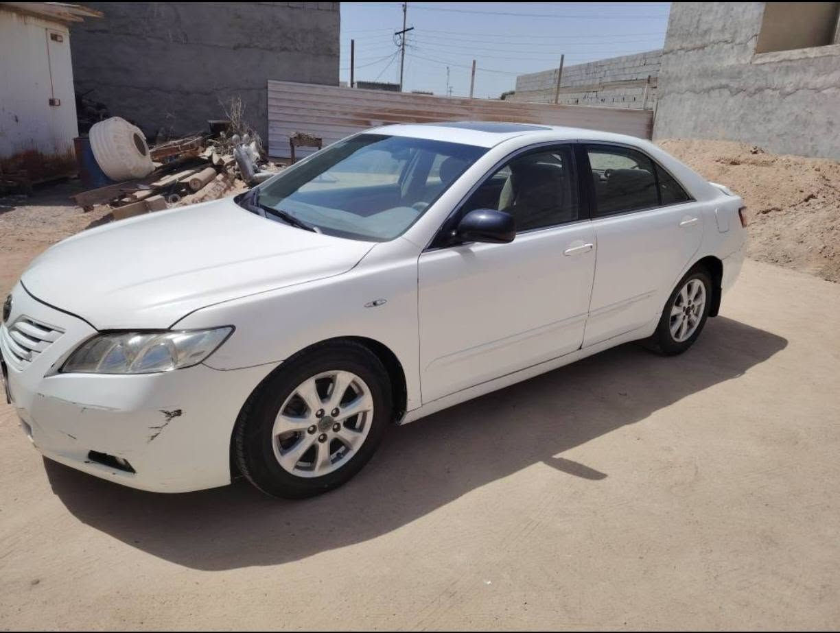 كامري 2008
محرك 2400vvti
كفالة كير محرك ومصبوغة صبغ عام وبيه ضربات مبينة بالصور
سيارة جاهزة نقصه فقط مشط وباور ستيرن
رقم بصرة انكليزي جديد
باسمي السيارة وسنوية لل٣١
ابيع تحويل
سعره ٨٠ ورقة
*********** ابو الخصيب, البصرة
