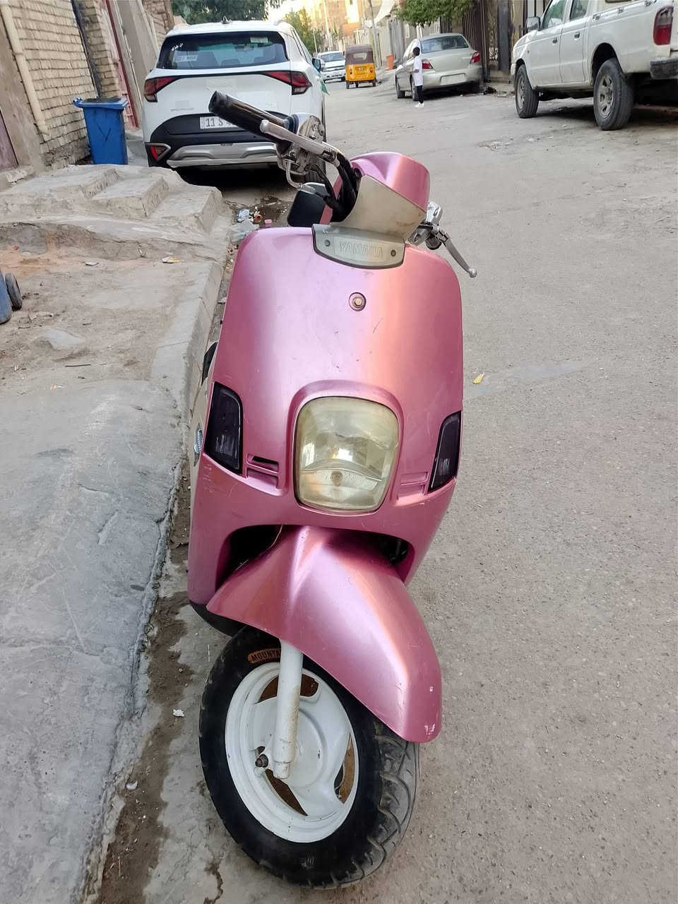 سلام عليكم بوليس للبيع الدراجه بيهه تبخير وهاي نضافتهه كدام عينك وابيع كوم حديد بس اكفلهه من الحلال والحرام والسعر 300 قفل ومكاني مدينه الصدر ***********
