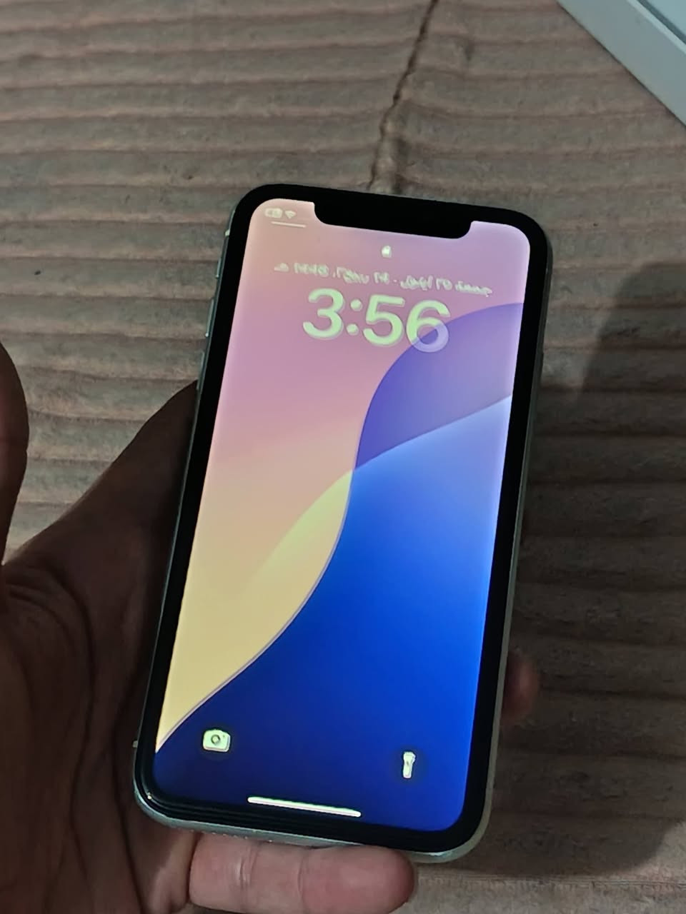 ايفون XR
ايفون XR الذاكرة 64 بطارية 77 مبدل شاشة اصلي صيني من دون ملحقات مابي اي مشكلة كل شي شغال بي 
السعر 200 الف 
*********** واتساب
