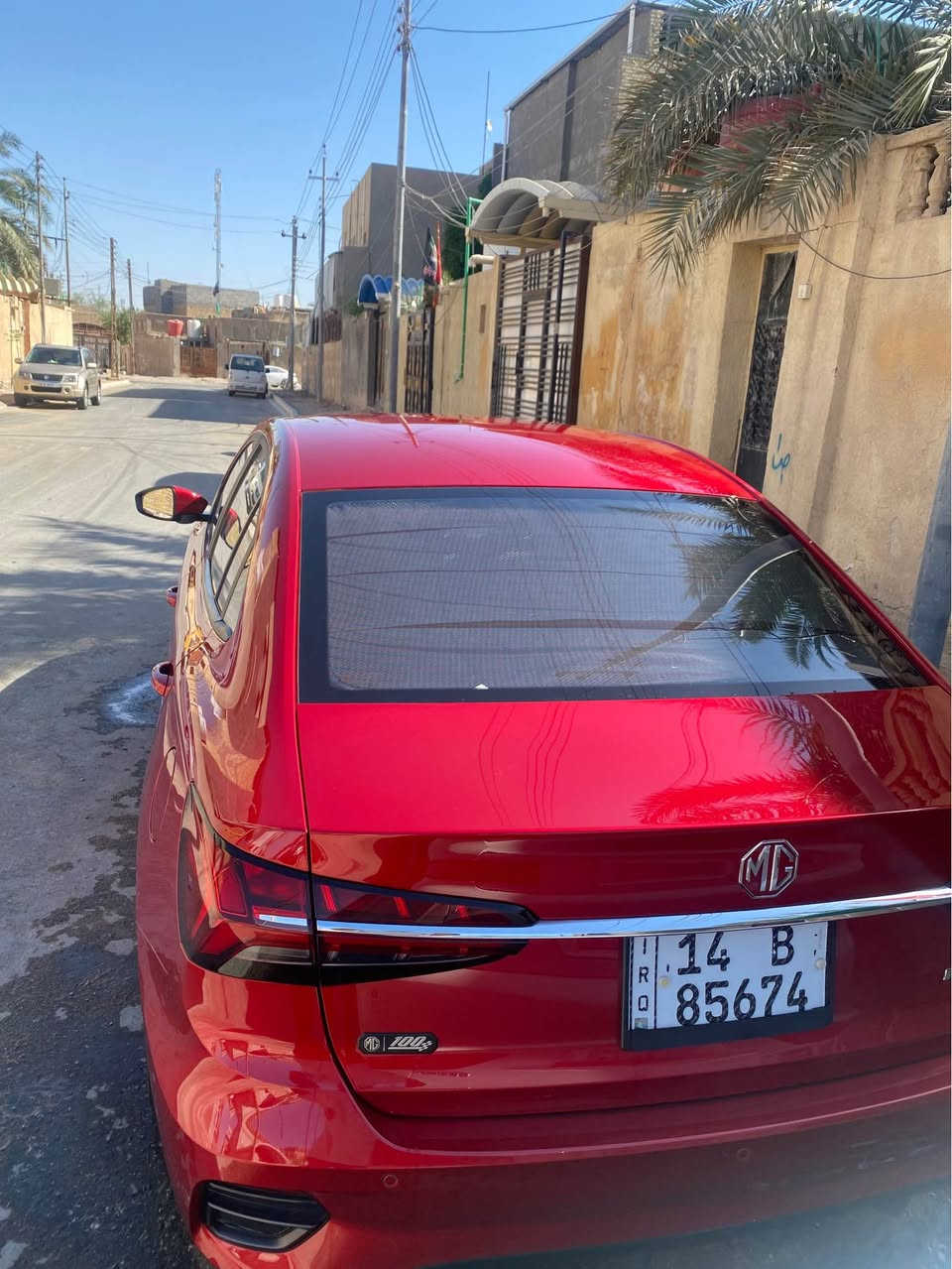 ام جي بلس 2025 5 MG
بلس MG 5 موديل 2025.

السيارة باسمي تحويل ثاني يوم
المشي : 54 الف قابل لزياده
اللون : احمر 
رقم : البصرة الانكليزي
سيارة كفاله ما عدة بارد موضع بلصورة كلش بسيط 
المواصفات :
المحرك 1500 تنفس طبيعي
كير اوتماتيك
تبريد قطعتين امامي وخلفي دبل فريز شاشة كبيرة ابل كار بلي واندرويد
السيارة بصمة
بصمة ابواب وصندوق
هندبريك بصمة
اوتو هولد
ويل كب كروم
كروز سرعة
تحكم ستيرن جهتين
لايت + بك لايت لد Led
بلوجكترات امامية زنون Led
اشاير بالمري الجانبية
لايت عدسة زنون + تكحم بالايت ماطور
حساسات خلفية
حساس ضغط اطارات
السعر 120 ورقة مجال قليل للشراي
العنوان البصرة الزبير 

*********** اتصال و واتساب البصرة, العراق
