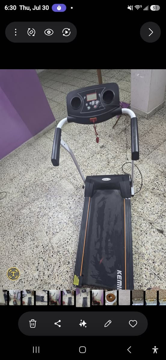 جهاز  جري نظيف سعره ١٠٠ الف قفل عنوان الكاظمية***********
