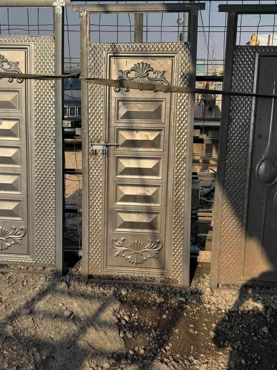 يا الله شبك 2*2 جنل السعر140 الف
شبك 150*2 سعر125 الف 
شبك 1 *2 سعر 100
شبك 1 *150 سعر 85
شبك 150*150 سعر 95
باب طلقه وربع 125*270سعر 225
باب 1 *270 سعر175
باب بليت ساده سعر80
باب بليت نقشه سعر90
التواصل على رقم ***********+ وتساب 
ول الرزق على الله 

ومتوفر عمل مضلات والسقايف الكايسبان والواجهات والفريمات بأنسب الأسعار
