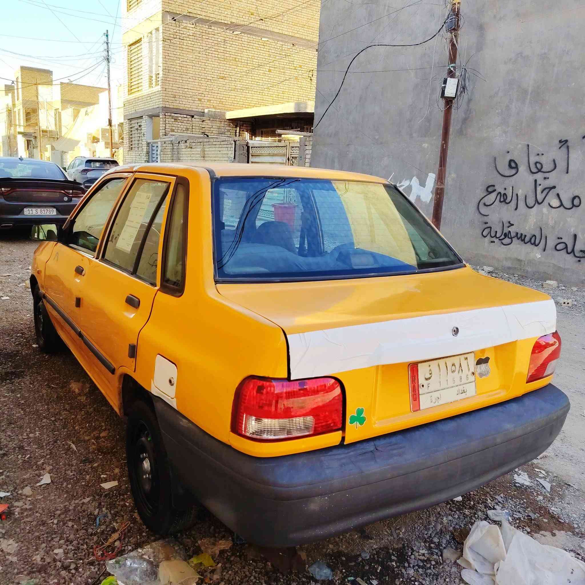 سلام عليكم شباب سايبه مديل 10 امصفره هيئه وغرامات
ابلاديه مكفواله لاصبغ ولاتبديل. شواصي مكفولات 
مكينه كير مكفولات كهربائيات كله شغاله امدوشمه
سياره جديده حيل وبلاديه تحويل مباشر
عنواني بغداد الامين السعر  21$وبيهة مجال 

***********
