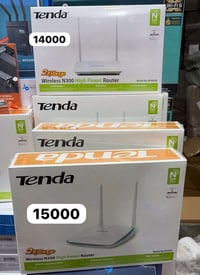 🟢🟢راوتر Tenda N300 High Power🟢🟢 🔹 Wi-Fi N300 – تردد 2.4GHz 🔹 High Powe...