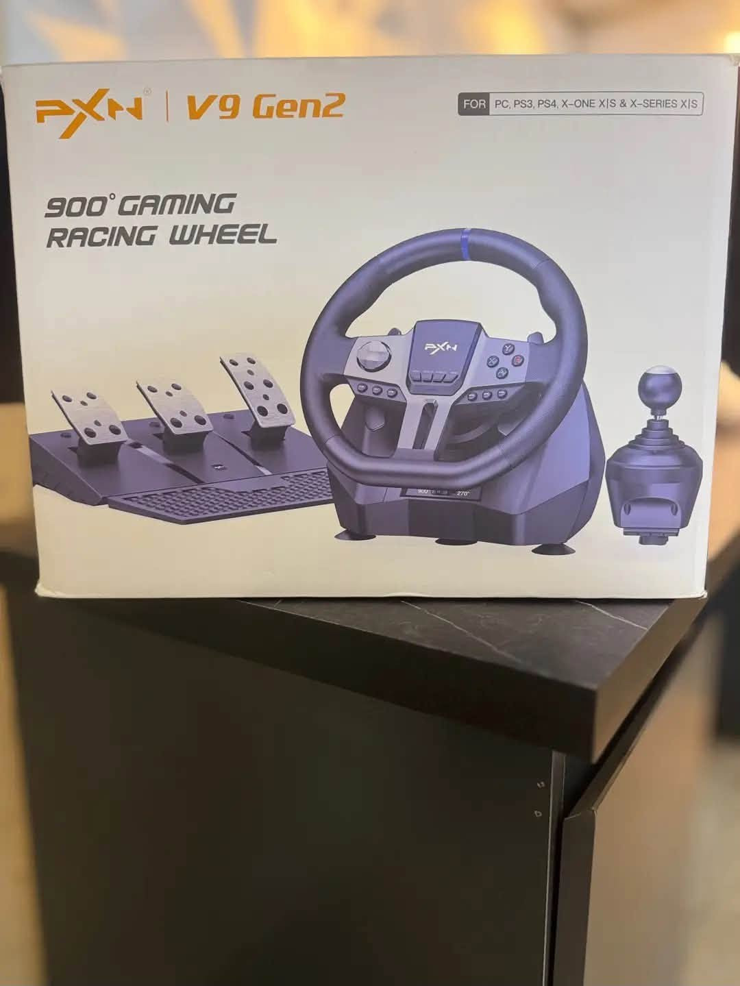 توفر دركسون البيع استخدامه بس يومين يعني اخو جديد دركسون V9 Gen2
⚜️V9 Gen2.   900° GAMNG RRCING WHEEL

⚜️لايوجد توصيل 

⚜️السعر ١٣٥وبي مجال 

⚜️مراسله علا هاذا الرقم ***********

⚜️العنوان بغداد 

⚜️أوضح لا يوجد يمي اي فحص لان ما عندي بلي أنت افحصه واطي بس ضمان
