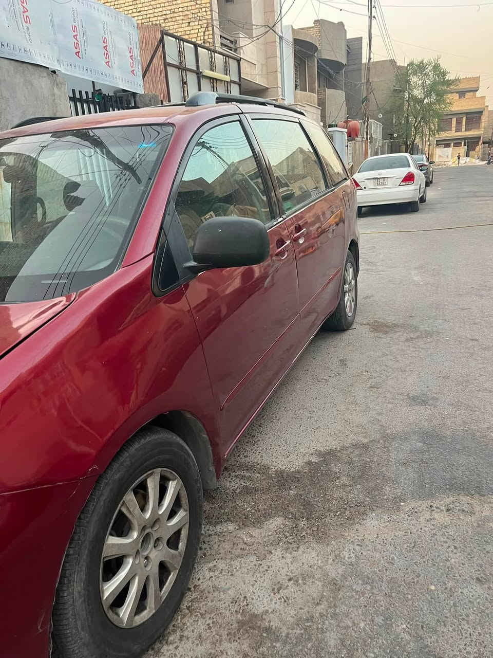 سلام عليكم
تيوتا سيينا2008  للبيع ضرر السياره الجاملغ الامامي الايمن بيه صبغ عام سياره بيبان شفط و جنطه شفط مكينه و كير جديده التبريد شغال بس بي ضعف رقم بغداد انكليزي شرط التحويل السعر 80 بي مجال حك الجيه ***********
