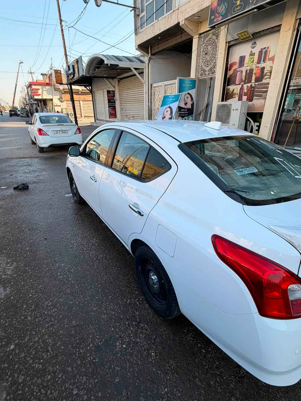 نيسان صني هندي بليته زركه موديل 24
سيارة مكفوله من الصبغ والفتح والتبديل بيها كرت بسيط بالباب وشبر بارد 

مكينه وكير وحداديه وتخم تاير كله جديد ماعايزة شي 

رقم أربيل الدولي تريد وكاله تريد تحويل 

مكانها نجف حي ميسان *********** واتساب او اتصال
