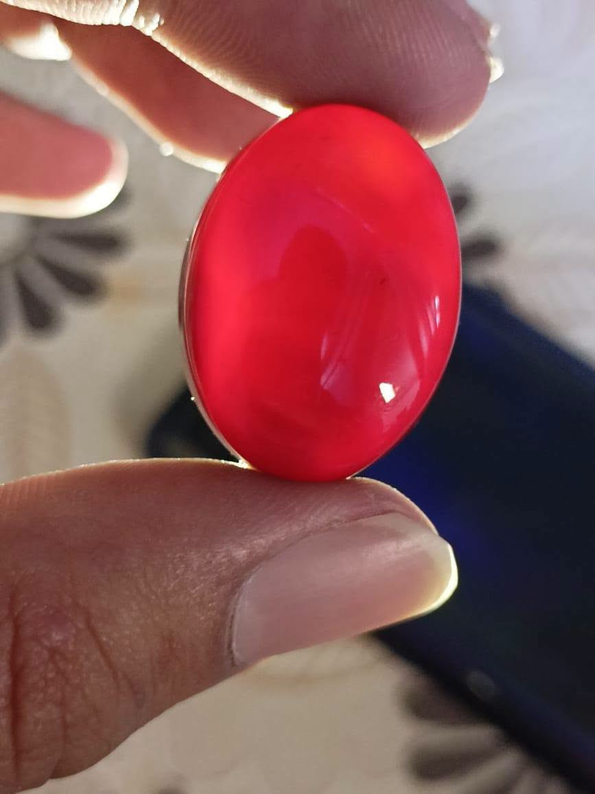 جوهره من العقيق اليماني الكرزي بطن صافي
سعر 45 الف
***********
توجد خدمه توصيل
