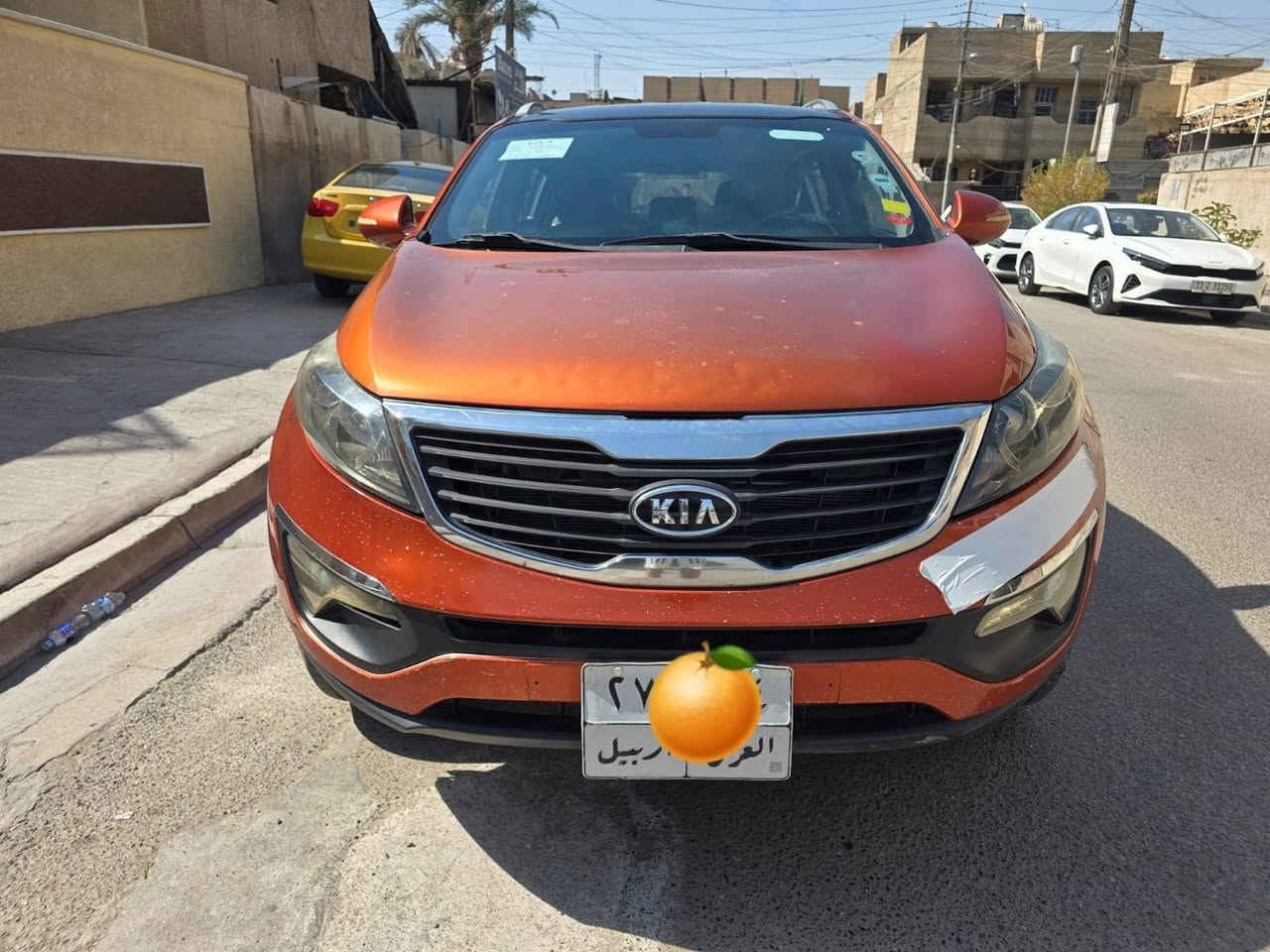 كيا سبورتج موديل ٢٠١٣ خليجي بأسمي تحويل مباشر محرك ٢٠٠٠ دووش كامرا فوول تحمات تقليل صرف وقود بلوتوث حاكيه مري شفط بيه ٣ قطع صبغ بدون دواخل بدون شواصي بدون لغود بدون ايرباك صبغ فقط محرك كير صدر تبريد جاهز السعر 108  للاتصال ***********
