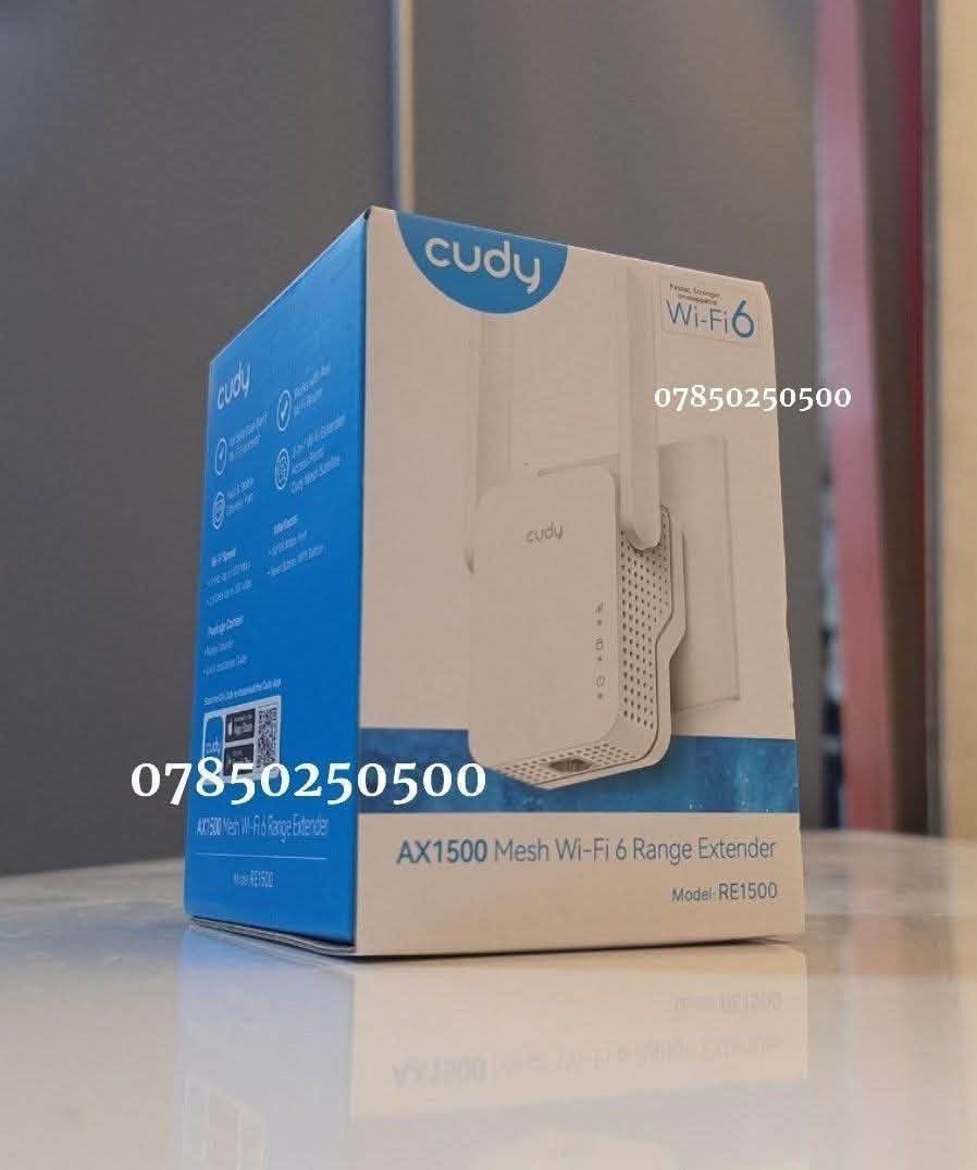 💥متوفر مجموعة من  مقوي اشارة
🟡Cudy -RE1500
🔷بسعر.......32.000

🟡TP-link 855
🔷بسعر......24.000
➖➖➖➖➖➖➖➖➖
#للأستفسار_عن_ باقي التفاصيل الفنية 
من خلال الواتساب 
***********
🔵‏تابع قناة مجموعة الياسري للتقنيات في واتساب: https://whatsapp.com/channel/0029VaHbevKL7UVbXLvmbQ14
🔵قناة التلكرام

https://t.me/alyasry117
