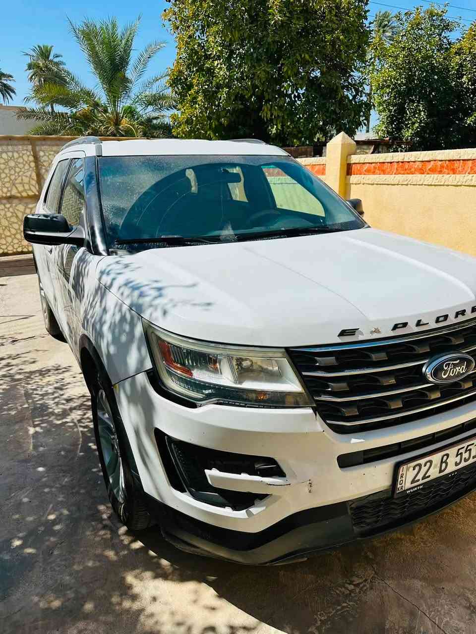 ‏𝐅𝐎𝐑𝐃 𝐄𝐗𝐏𝐋𝐎𝐑𝐄𝐑  2017
فورد اكسبلورة موديل : 2017

اللوان : ابيض

السعر : 165$

عدد المقاعد : 7 راكب 

ماشى :  160km

حجم المحرك :  3.500 ( 6 سلندر )

منضومة غاز 60لتر +بانزين 

ملاحظة السيارة : فقط جاملغ وباب سياق  صبغ بدون ضرر داخل او البنيد تعديل لون شي قليل كلش 

المواصفات : se

دبل اكسل 4X4  فورويل

‏داخل كريمى

شاشة اصغير�‌‎شاشة دشبول ديجيتال

كاميرا

كير شفتات ستيرين�‌‎تحديد سرعة �‌‎حساسات امامي و خلفى 

نظام : Eco

كشنات خام�‌‎كشنات كهربائي�‌‎تبريد لمس�‌‎تبريد مركزي �‌‎لايتات ليد وعدسة زينون بيلادي�‌‎بكلايتات ليد بيلادي�‌‎ويل كروم

رقم شانصى/1fm5k8b81hga18913

�‌‌‌‎للاستفسار اكثر الاتصال علی هذا الرقم

***********

بغداد التاجي
