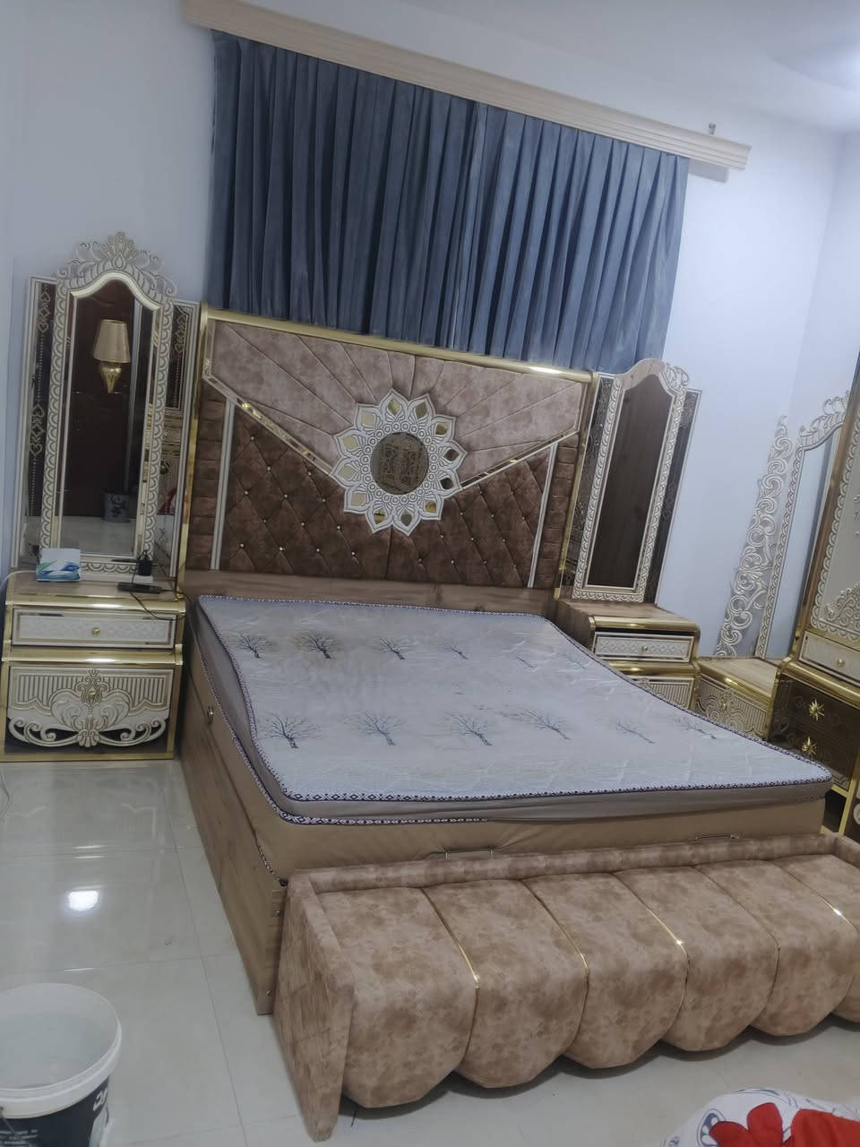 غرفة نوم تركي درجة اولى 11 قطعة السعر 2 مليون ناصرية الشموخ للاستفسار ‏‪***********‬‏
