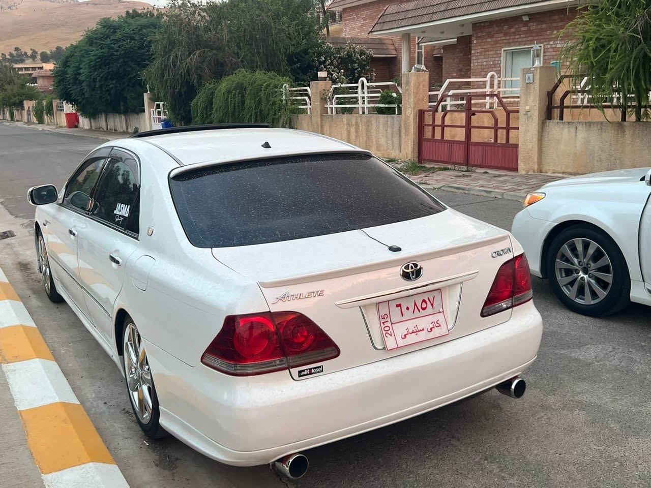 شاهینە ٢٠٠٥  ساخ ✅
182 🔥✅
‎  کۆد کراوە بارکۆدو  پلیت✅
٤ تایەو دینگەی ستیلی لۆکی لە ژێرە ✅🛞
سڵاید جڵد هیتەر سوکان حەیزەران  ئاوینە ئیشەرەت کوشن خەزن و کارەبا✅
دەبڵ ی رۆیال
ناو دەژبوولی لۆک ساجەکانی نەشکاوە کوشنەکانی زۆر بەخاوێنی ماونەتەوە✅
برێک بەستراوە✅
گێڕ و مەکینە و سەقف و کەڤەر گۆڕاو بەشەرت تەقە وڕەقەی تیا نیە هەیکەلی وەک شوشەیە  هەموو گیانی بەشەرتە یەک دینار مەسروفی تیا نیە
  نه‌بۆ مه‌سره‌ف بگه‌ری    ده‌عامی بۆ ده‌عامی به‌شه‌رت
موشتەری تەلەفۆنکە  برام   سیارەکە دوو پارچەی ئەوروپا  بۆیاخە پەڵیک  عیراق    سعری ٨٦ گەڵاو مەجەل کەم  شوین  قه‌زای دووكان  *********** دخان, السليمانية

