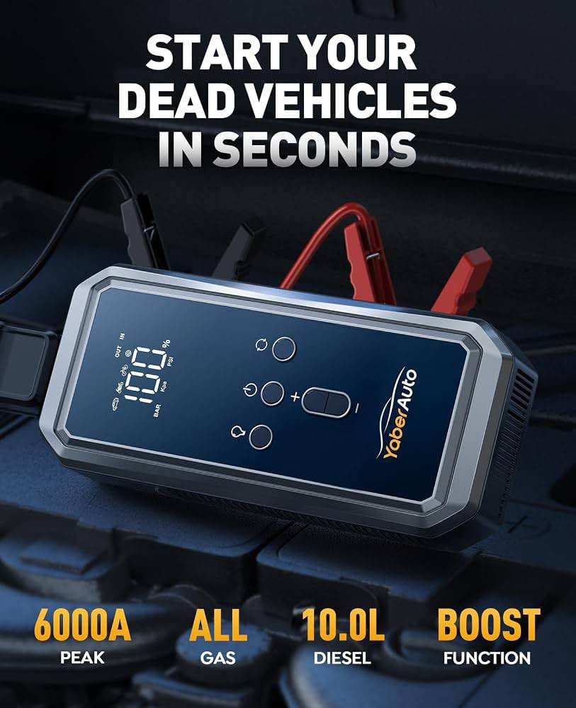 جامب ستارتر • 21800mAh • ضاغط 150PSI