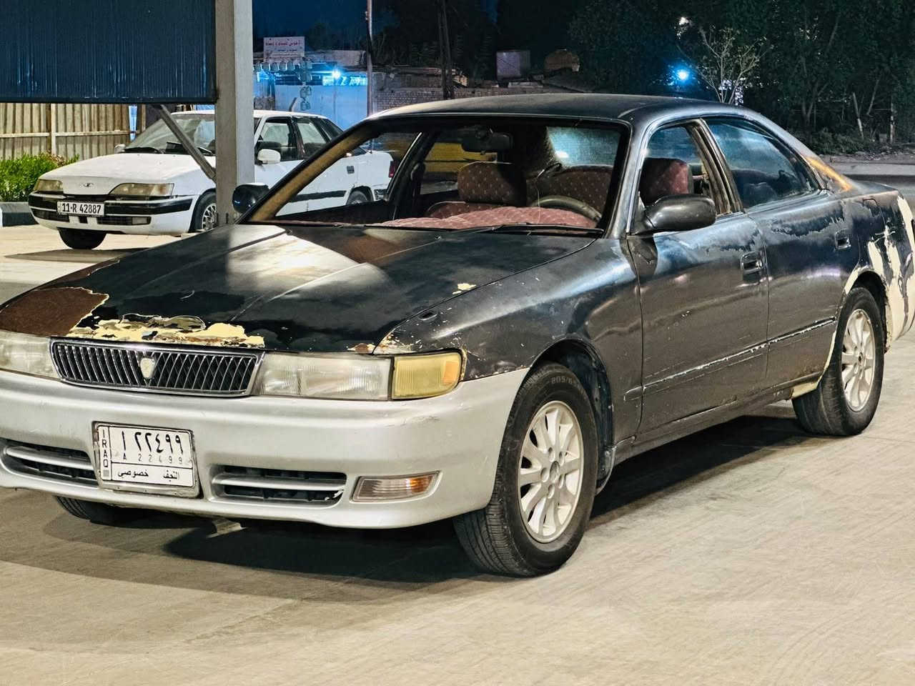 سلام عليكم
شيزر نفخ ١٩٩٣

مكينة ونچي خير من الله حداديه حلوة تخم تايرات جديد تبريد شغال دواخله حلوه ونضيفة منضومة غاز ٦٠ لتر مسويلة ادامه كامله مصارله شهر السياره بيه كصه جنطه السنوية منتهيه السيارة باسمي اداور ثاني يوم السعر ٣٥ وبيها مجال رقم الهاتف (***********)مكاني النجف

