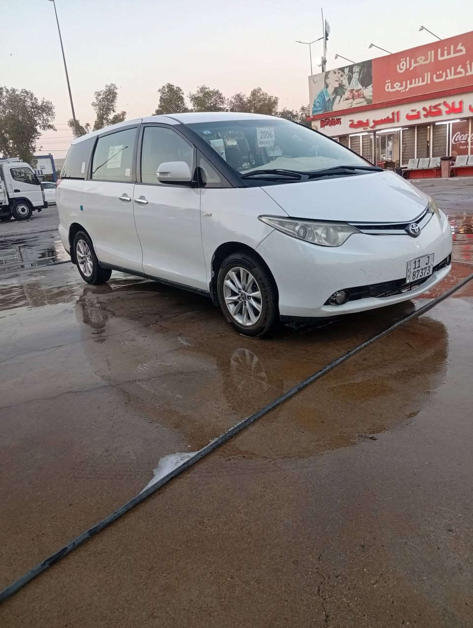 السلام عليكم 

للبيع تويوتا بريفيا موديل 2006 وارد خليجي سعودي مصبوغه حزام جماليه بدون دواخل السياره جاهزه محرك كير تبريد ثلج 3قطع حداديه تخم تاير السياره 7راكب دواخل عسلي بك لايت ليزري شاشه ايباد كامره دوار اشاره بالمرايه ويل كب محرك 2400بلادي السياره احلى من الصوره دواخل 
مكان السياره واسط قظاء النعمانية للاستفسار الاتصال ***********
