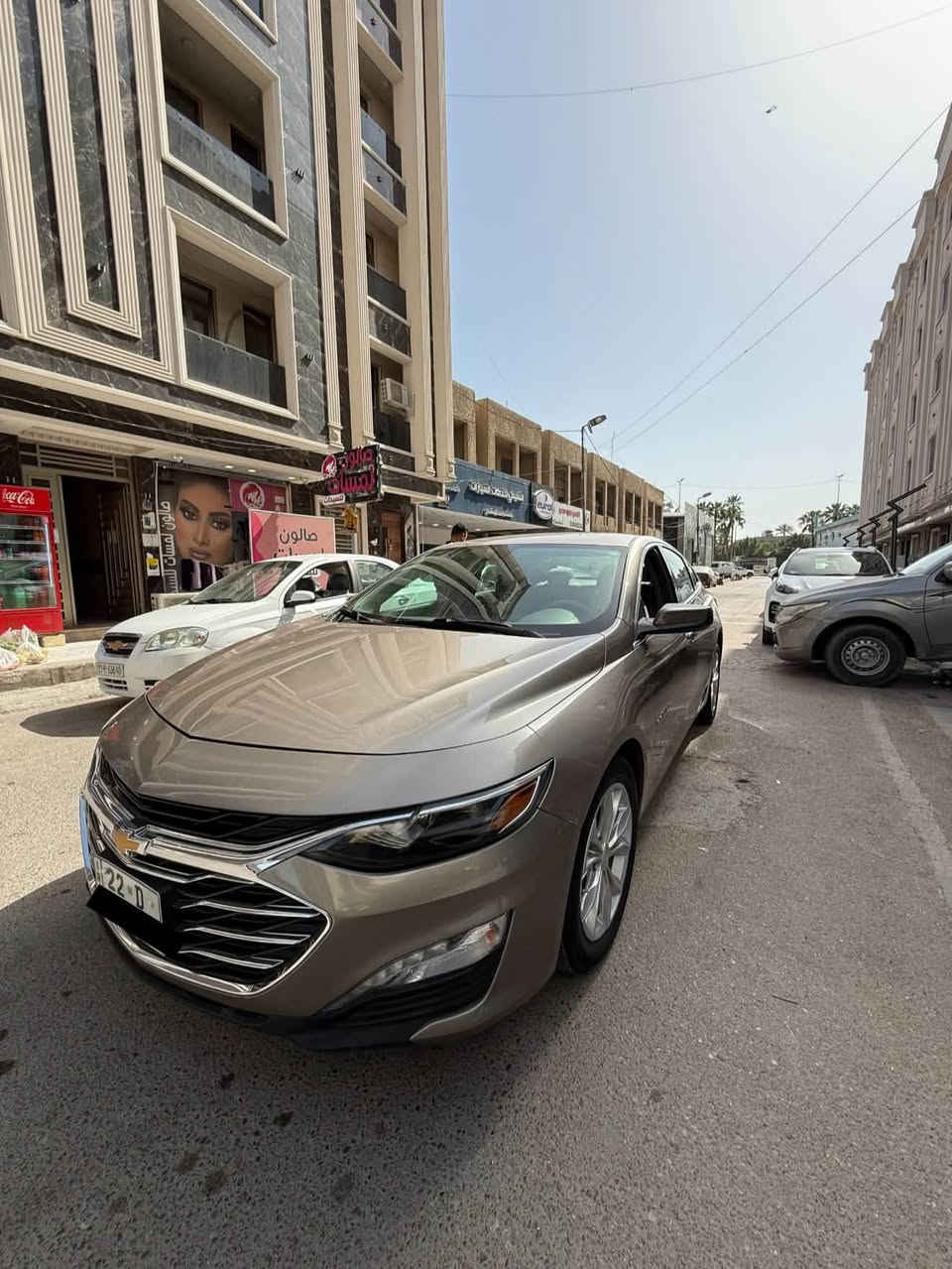 السلام عليكم
((ماليبو 2022 وارد امريكي ))
كلين تايتل بدون صبغ بدون ايرباك 
محرك كير مكفول 
فول مواصفات عدا الفتحه 
مكفوله من الصبغ 
كشنات لون بيجي 
بصمه 
بصمة ابواب 
تشغيل عن بعد 
شاشه 
رقم اربيل بأسمي 
مكان السياره بغداد الاعظميه 
للاتصال ***********
