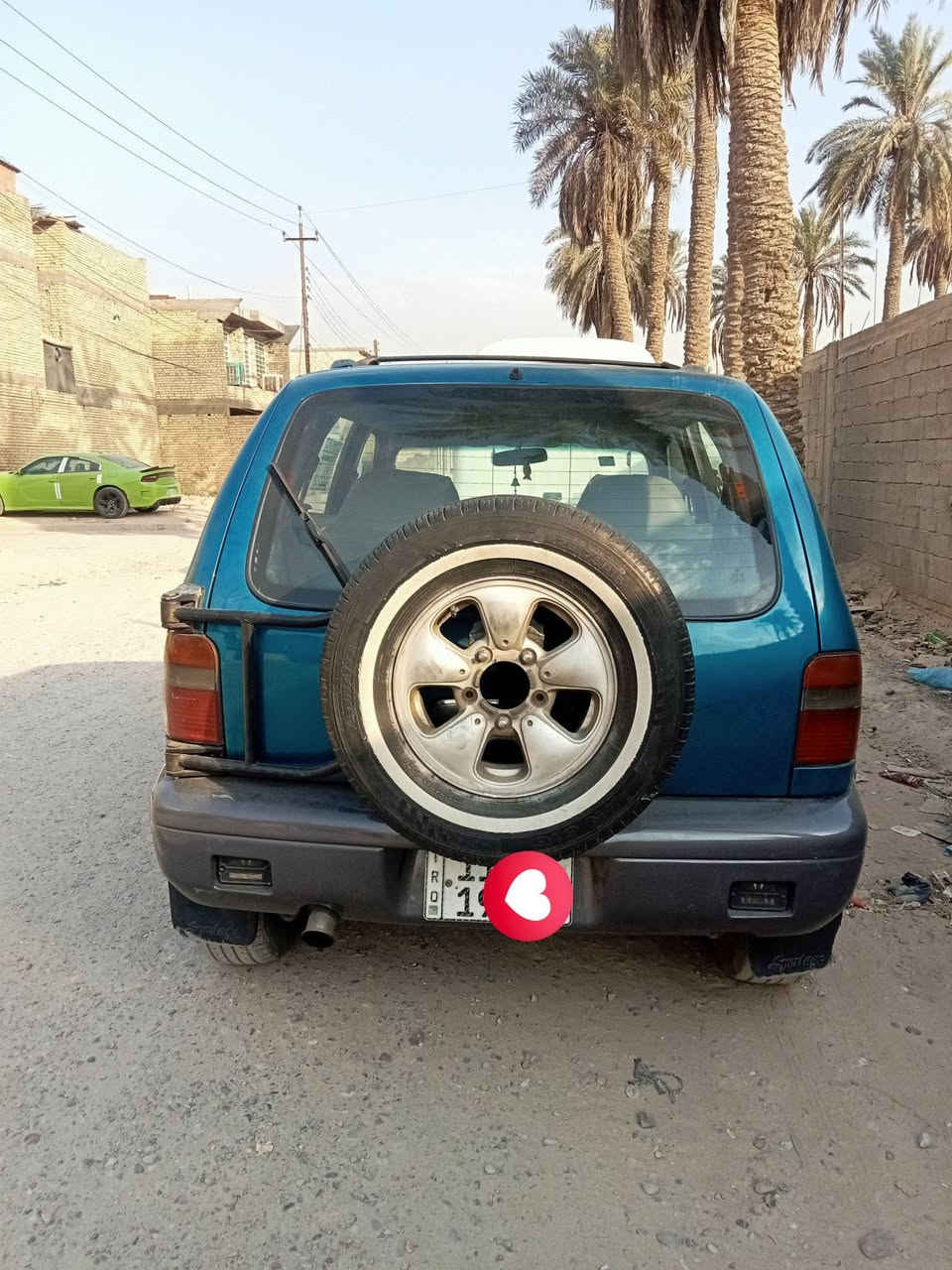 كيا سبورتج1994بسمي رقم بغداد 
مكينه مفتوح بلاديه (تنقص)
كير اوتماتيك 
فورويل شغال
كهربايات كلهه شغاله
تبريد ثلج 
دوشمه نظيفه
فتحه سقف شغاله
مكاني بغداد
السعر 38 
***********
