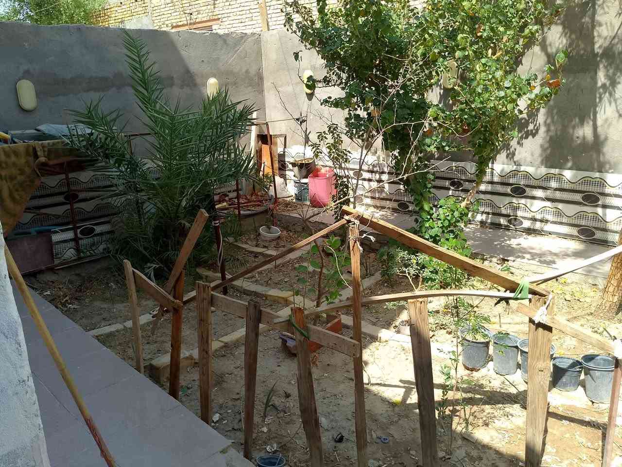 بيت زراعي لبيع طابقين مساحه 220 يتكون من غرفتين و صاله و مطبخ و ديوانيه و حمام داخلي و خارجي و طارمه و الطابق الثاني مشتملات 2 السعر 105 عنوان ناصريه المهديه مقابيل عمارات الشموخ
