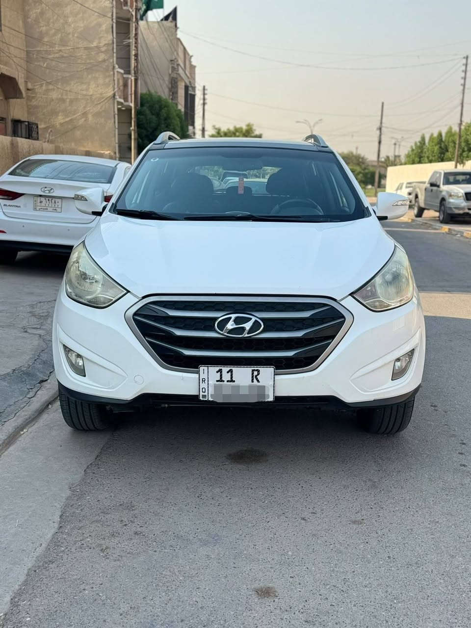 السلام عليكم توسان 2014 كير مكينه حداديه تخم تاير تبريد ثلج   بانوراما بيها صبغ الدور الخلفي فقط وشويه  بل باب ماشيه 140 حقيقي للاتصال  ***********
