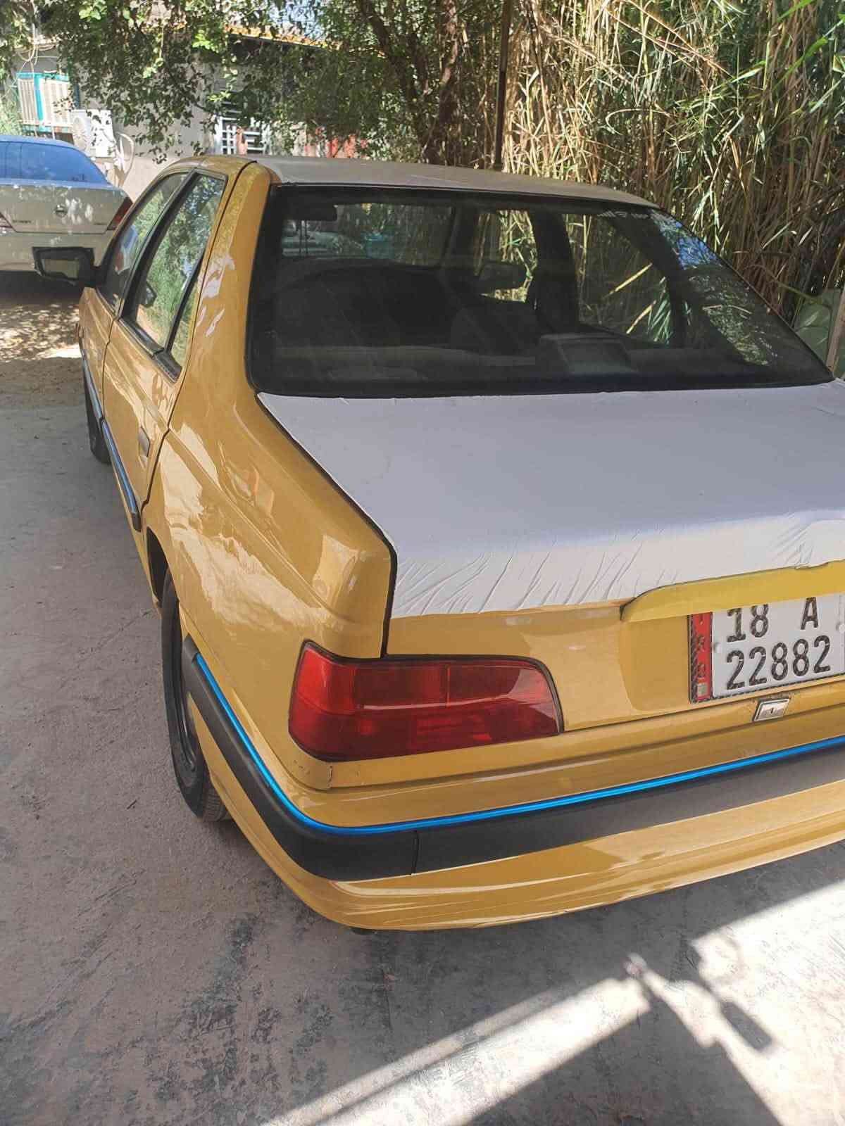 السلام عليكم  بيجو بارس موديل ١٣ رقم بابل مصفره هيئه وغرامات ماعليها ربع حتى البحث جديد السياره جاهزه مكينه كير تبريد تخم تاير خير من الله وترايك وين ميعجبك السعر ٣٠ وبيها مجال مكاني بابل المسيب طريق ابو الجاسم رقم الهاتف ***********
