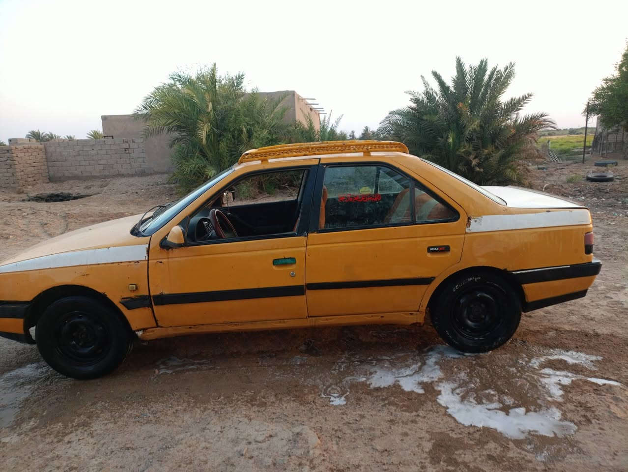 السلام عليكم
للبيع بيجو 405 موديل 2012مصفرة هيئة وغرامة رقم انگليزي مداور ثاني يوم كير ومحرك تبريد شغال السعر 22وبيها مجال 

مكاني ناصرية 

***********
