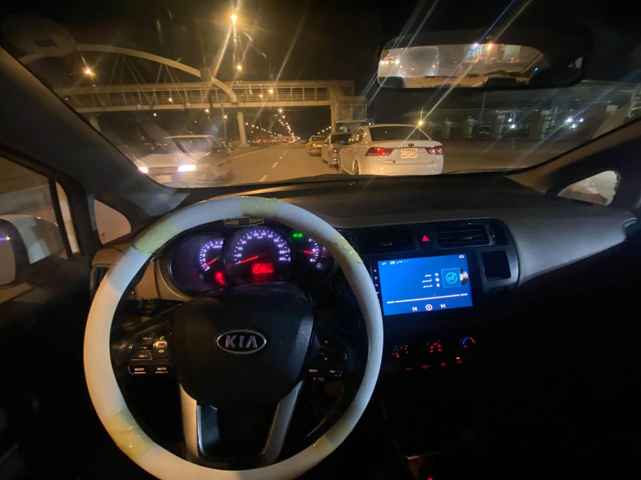 كيه ريو موديل ٢٠١٢ بيه ٣ قطع صبغ بدون دواخل سعرها ٦٦ قفله من الخير مكاني نجف حي ندا ***********
