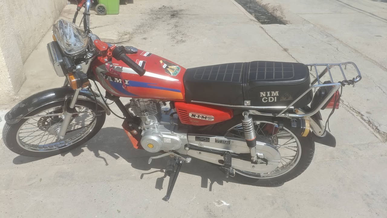درجه نامه موديل 2024 فول نظافه مال جناي 
محرك ونهضه فول الدرجه 
السعر 625 وبيه مجال لانه بيه نقص بريك الخلفي 
***********

