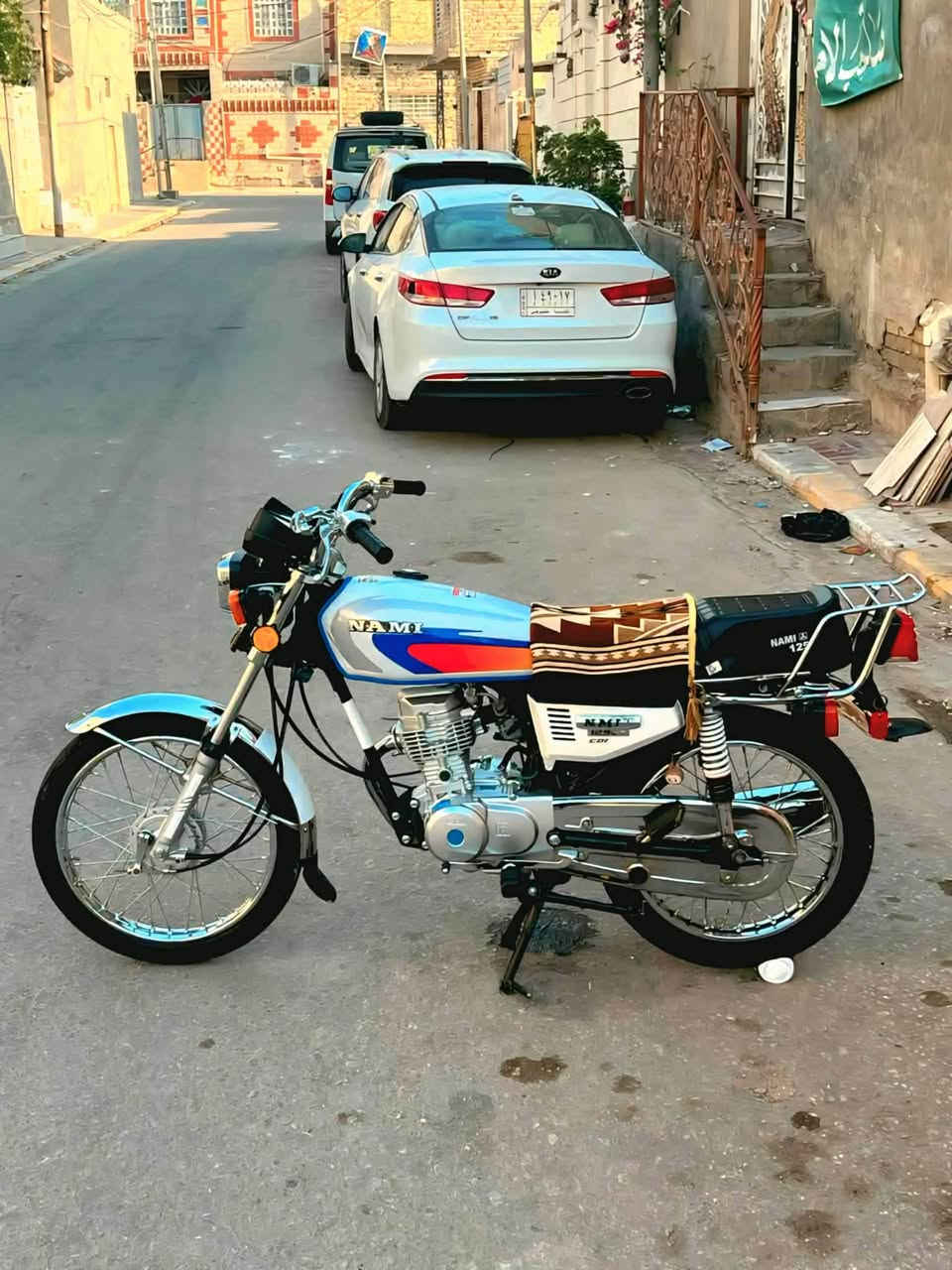 السلام عليكم
دراجه نامه شلامجه موديل ٢٣ شررررط جديده 
أوراق اصولي  الدراجه 
تفاصيل اكثر خاص 
***********
