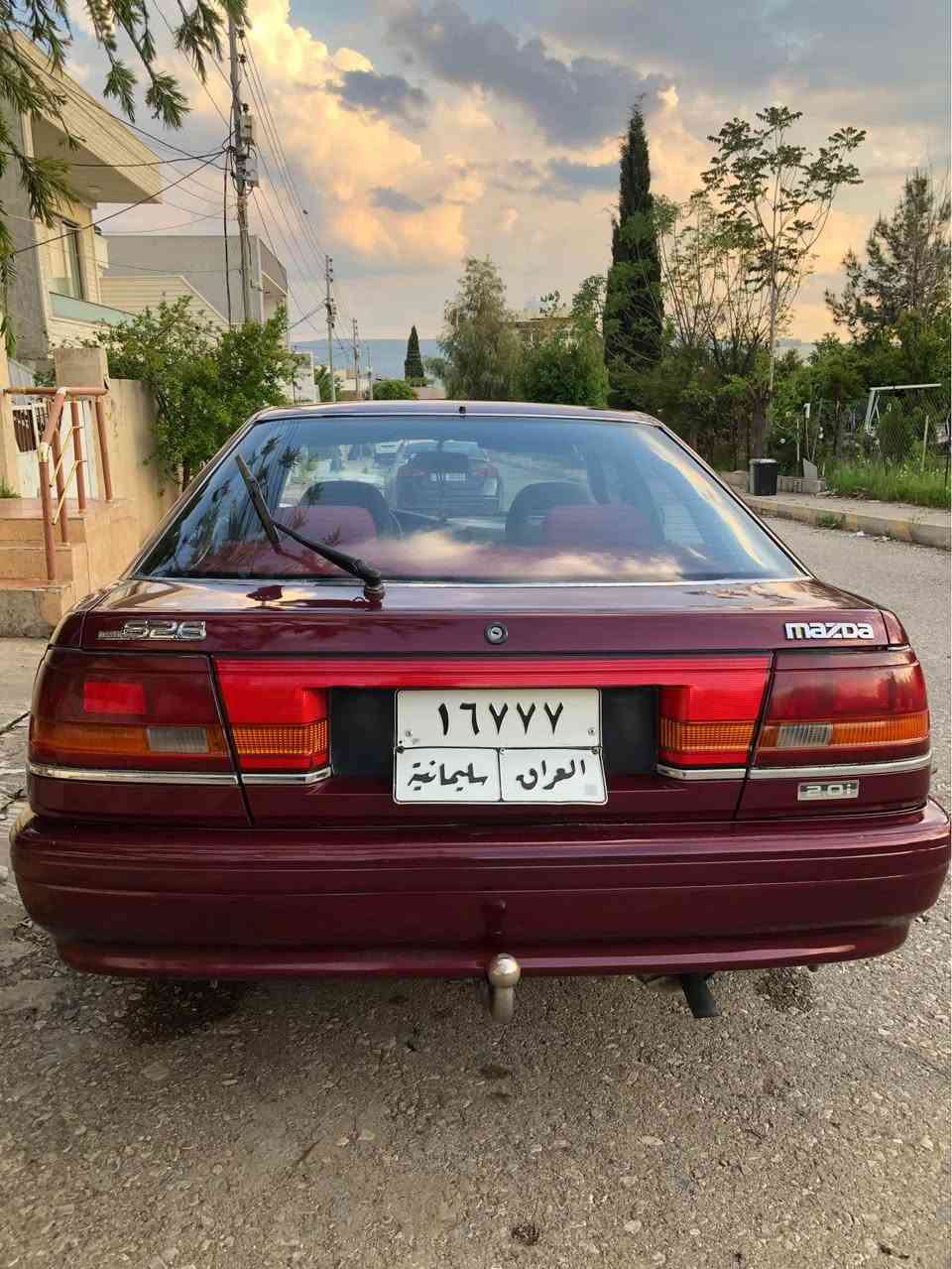 mazda 8 u bax 
1990
گێڕ و مەکینە و پێش و دوا بە شەرت 
سەنەوی بە سەر چوە 
کارەبای هەموی مەزبوتە 
*********** السليمانية, العراق
