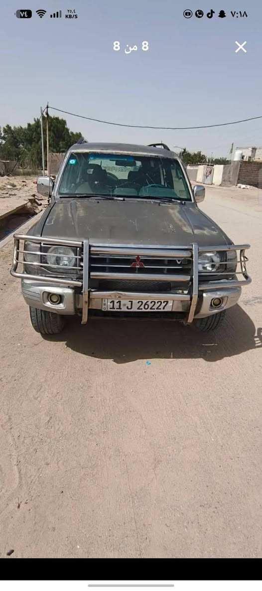 باجيرو موديل98محرك ابلاد3000  بي كاسكيت تنفخ كير جديد حداديه جديده سنويه نافذه بشهر 3 سعر 50وبيه مجال شرط المداور بسمي السياره للستفسار*********** الزبير, البصرة
