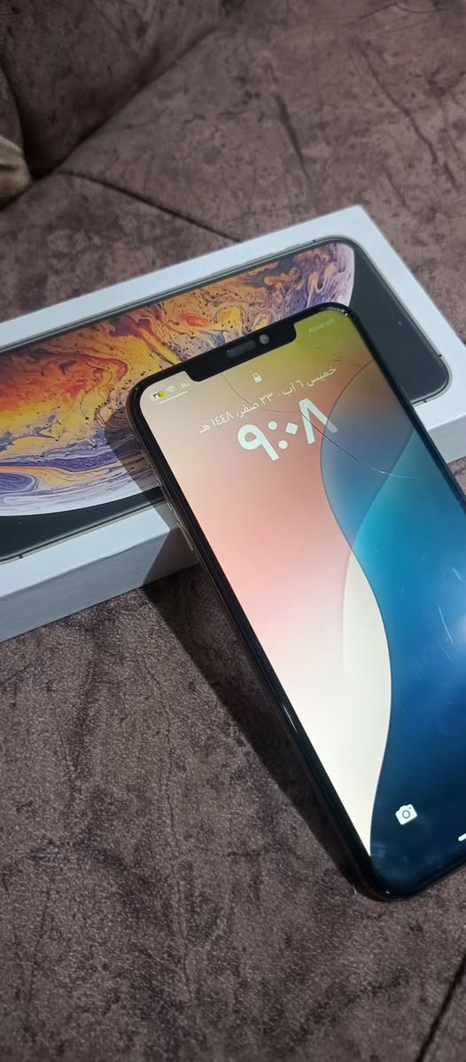 ايفون اكس اس ماكس دبل سيم كارت ذاكرة 256GB نضافة فول مبدل فقط شاشه اصليه تفصيخ يعني حته ما يطلع بالعدادات الكسر بالزكه مو بالشاشه سعر235 بي. مجال بسيط عنواني كرمة علي للأستفسار ***********
