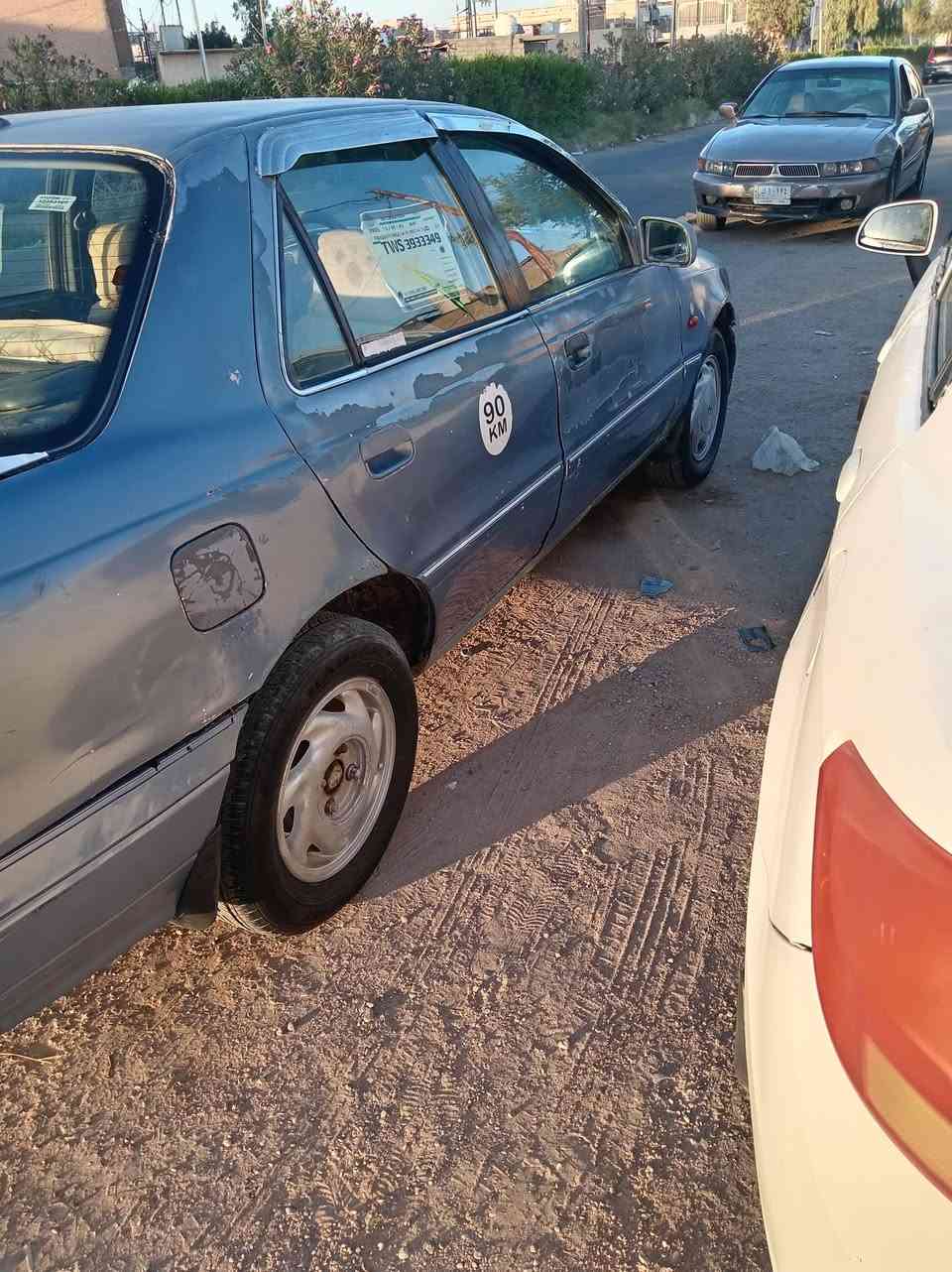 النترا رمعه موديل 1994 رقم ديالى سنوية نافذه صار شهر كير ومكينه خير من الله تخم تاير صدر جيد مكانه بعقوبه بيع او مراوس سعره 20 وبيه مجال للتواصل ***********
