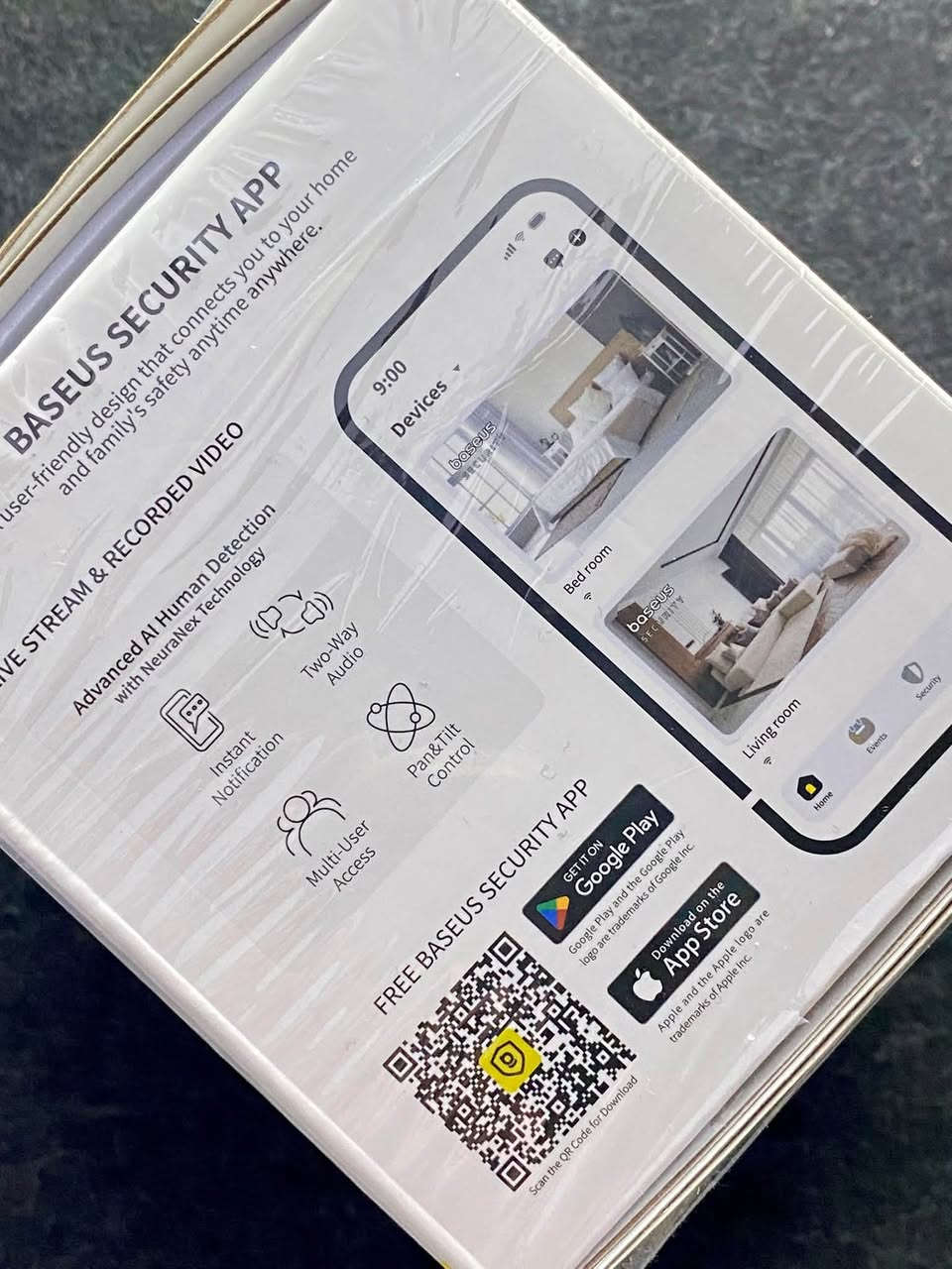 كاميرا مراقبة باسيوس  Baseus P1 Indoor Camera 3K

احمِ منزلك أو مكتبك بجودة تصوير فائقة الوضوح 3K (4MP) مع تقنيات الذكاء الاصطناعي للكشف عن الأشخاص وتتبع الحركة.

📌المواصفات :

🔹 دقة تصوير 3K Super HD (4MP).
🔹 دوران أفقي 360° وإمالة 90° لتغطية كاملة.

🔹ـ AI Human Detection لاكتشاف الأشخاص بدقة.
🔹 تدعم التحكم الصوتي مع Google Home وAmazon  
       ـAlexa.

🔹 اتصال سلكي للطاقة مع اتصال Wi-Fi للمراقبة عبر الهاتف.

للاستفسار راسلني 📩
جديد لوك كبس📦
متوفر توصيل 🚚 

#Baseus #SmartHome #GoogleHome #Alexa #BaseusSecurity
#كاميرا_مراقبة #باسيوس #كاميرات #تصوير #استوديو
