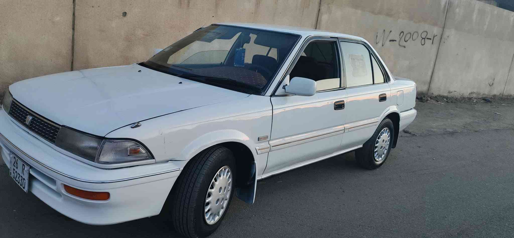 كرلها مدايل 90 مكينه وكير شرط تبريد شغال بدون صبق بها شبر جملق الأمامي صبق بدون دواخل صاحبها الشرعي بل موصل شرط التحويل كير توماتيك طخم تايه طخمها كلو جديد شرط التحويل رقم نكليزي قير متواجد ع فيس السعر43 >*********** <>*********** <
