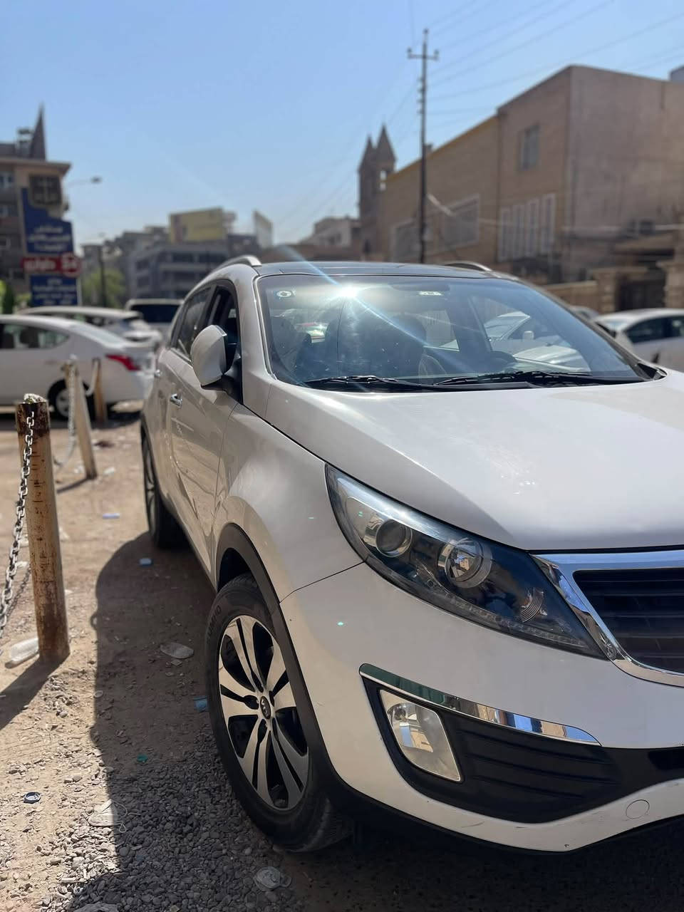 سبورتاج خليجي 13 للبيع
بدون ضرر رش قطعتين اثر شخوط 
مكينة وكير بلادي مكفول
حساس خلفي
لايت زنون 
كامرة
مري شفط
فتحة سقف بانوراما قطعتين
ثلاجة جكمجة
تبريد ثلج❄️
هزة جديدة
سيارة مال جناي
السعر 137 وبيها مجال بسيط
***********
