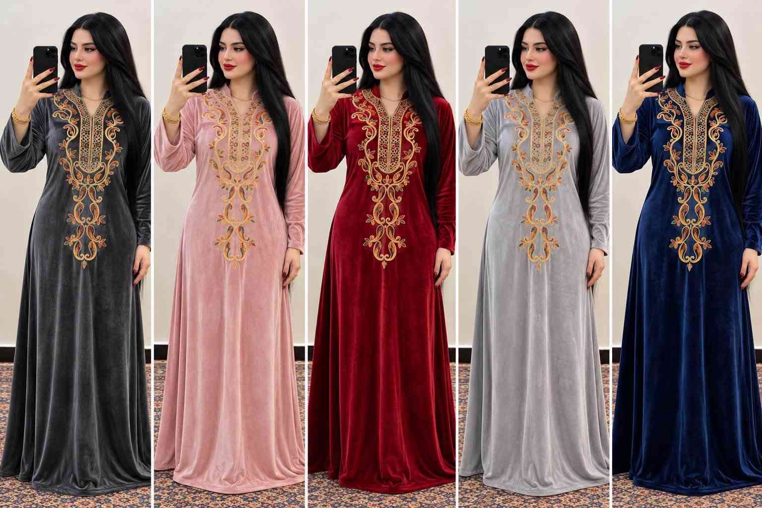 دشاديش نسائية • مخمل • جملة