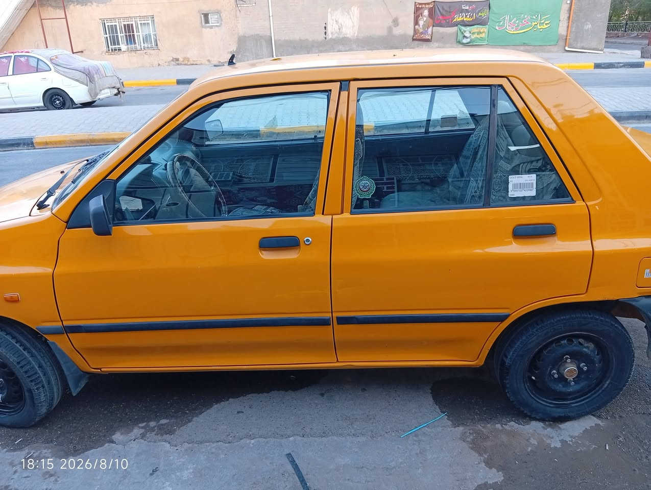 السلام عليكم سياره سايبه للبيع موديل 18
رقم بغداد مشروع وطني واسط تحويل السياره 
السياره مكفوله عامه كير مكينه تبريد جاهزه
عنوان السياره كوت داموك 
السعر 50 وبيه مجال قليل 
الاستفسار ***********
