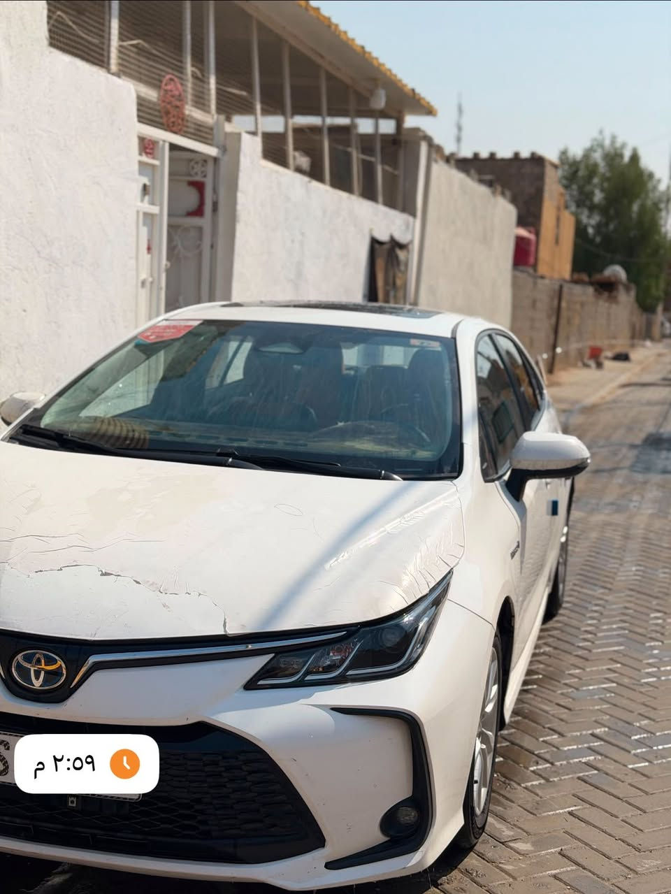 النوع : تويوتا كورولا هايبرد خليجي ( شكل الخليجي)
الموديل : 2023 

عداد المسافه : 33 الف كيلو

كفاله عامه 
 عدى كم بارد بسيطات

الرقم :بغداد  نكليزي 

السياره : مكفوله من الصبغ والتبديل والفتح 

المواصفات : 

* محرك : 1800 هايبرد

* بصمه + بصمه ابواب 

* فتحة سقف

* كشنات كهرباء 

* تبريد قطعتين 

* ردارات 

* شاشة + كاميره + كاربلي 

* 3 انظمه قياده

* اوتوهولد

* سايد بريك بصمه 

* فول تحكم ستيرن

السياره في حاله الوكاله

السعر :138 ورقه

باقي التفاصيل الاتصال ؏ الرقم او واتساب

‏***********
