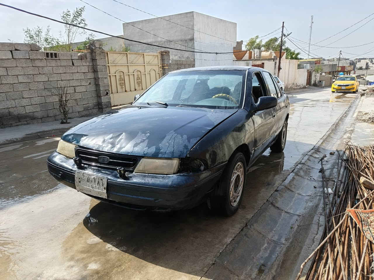 سلام عليكم كية سيفية لبيع سيارة خير من الله مديل ٩٤طرف ثالث صاحبها موجود بيهة وكالة مكان السيارة ديالى جلولاء السعر ١٥( ***********) السفسار عل رقم

