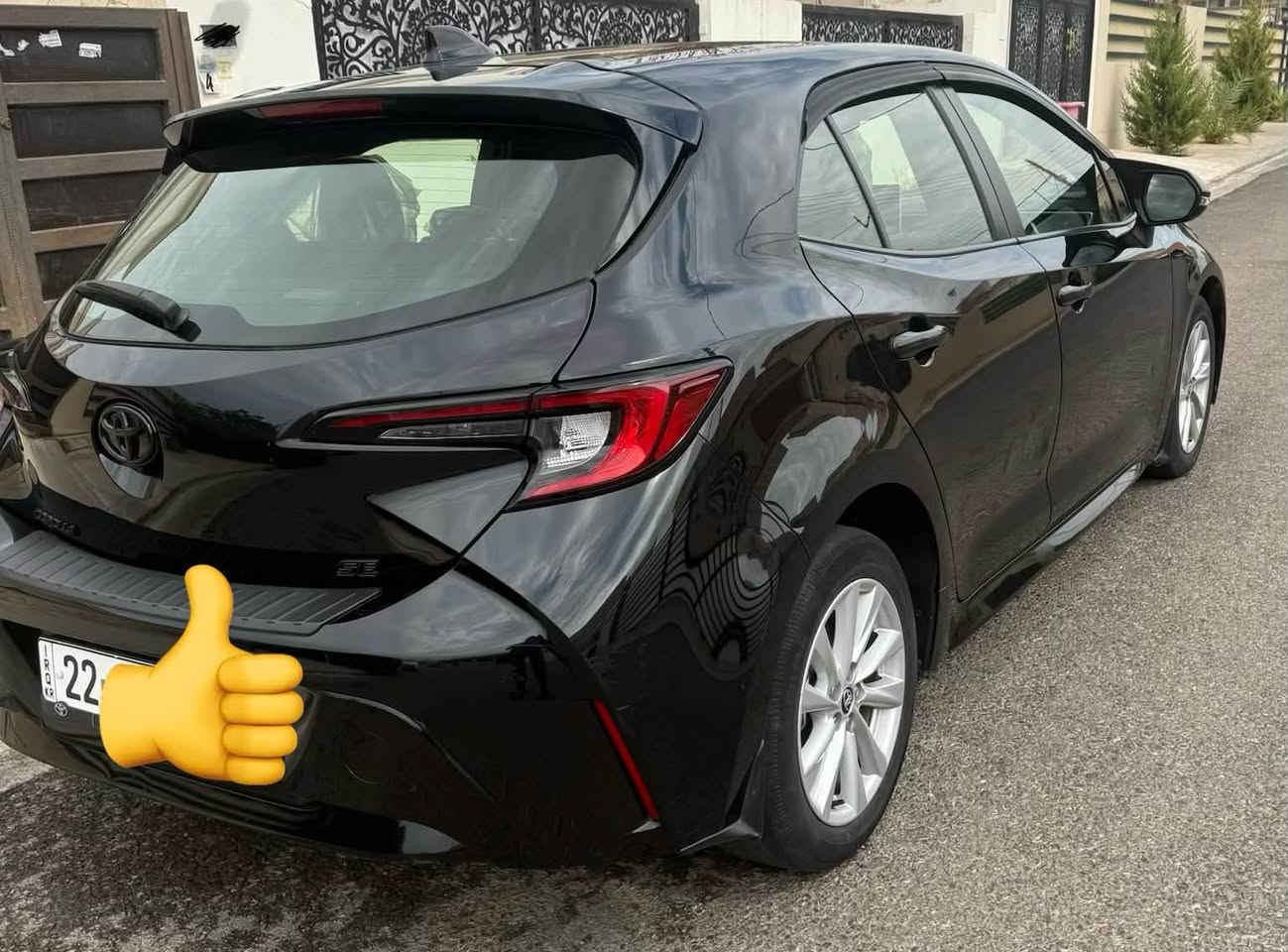 كورولا هاتشباك 2023 رقم اربيل 
وارد امريكي
محرك 4 سلندر 2000
 الضرر قطعة واحدة صبغ 
المواصفات se 
سبورت
بصمة 
تحكم ستيرن
رادار جانبي 
كامرة 
ماشيه 64000 KM
الموقع اربيل
السعر 138 وبيها مجال 
***********
